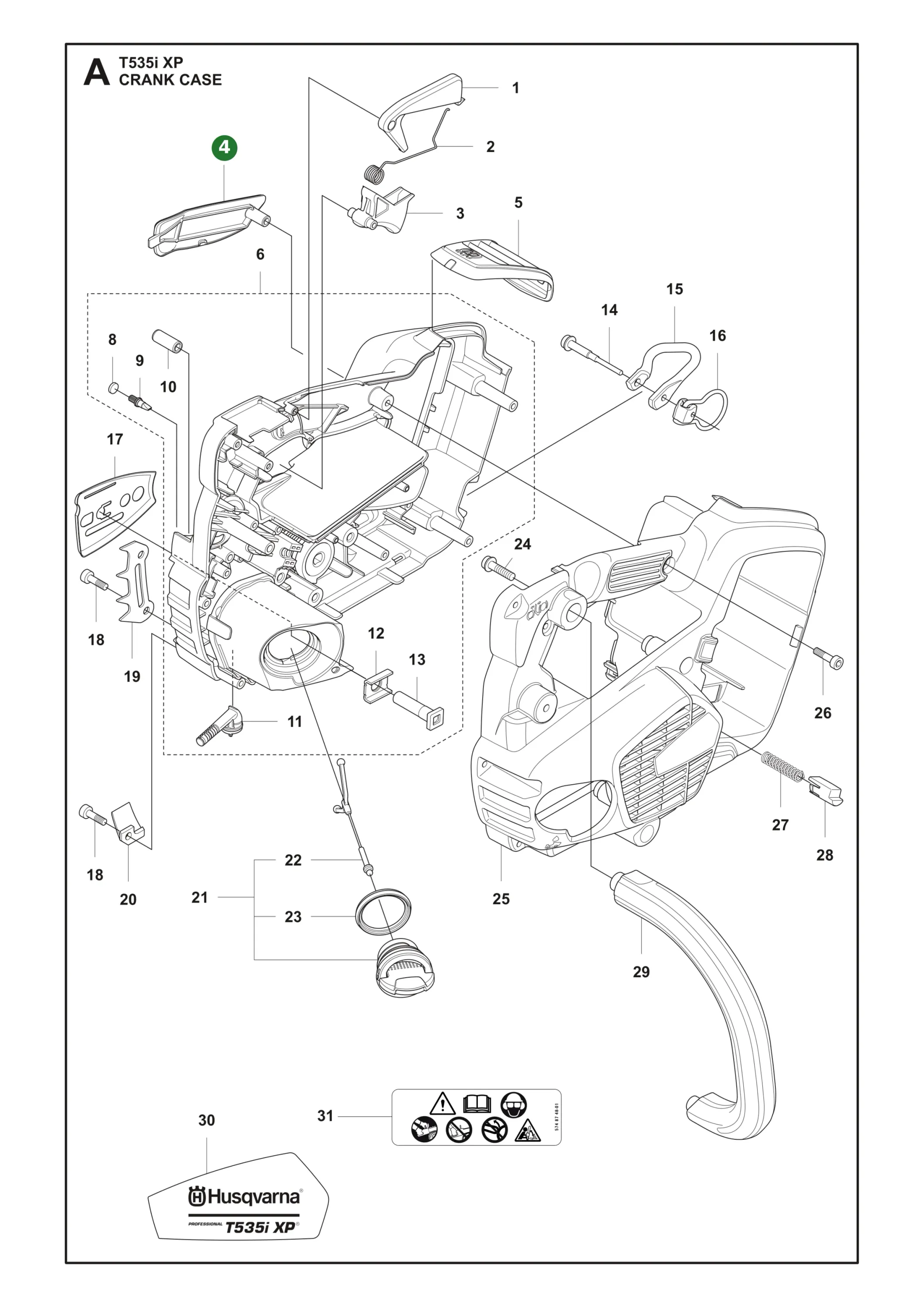 Position im Ersatzteilkatalog