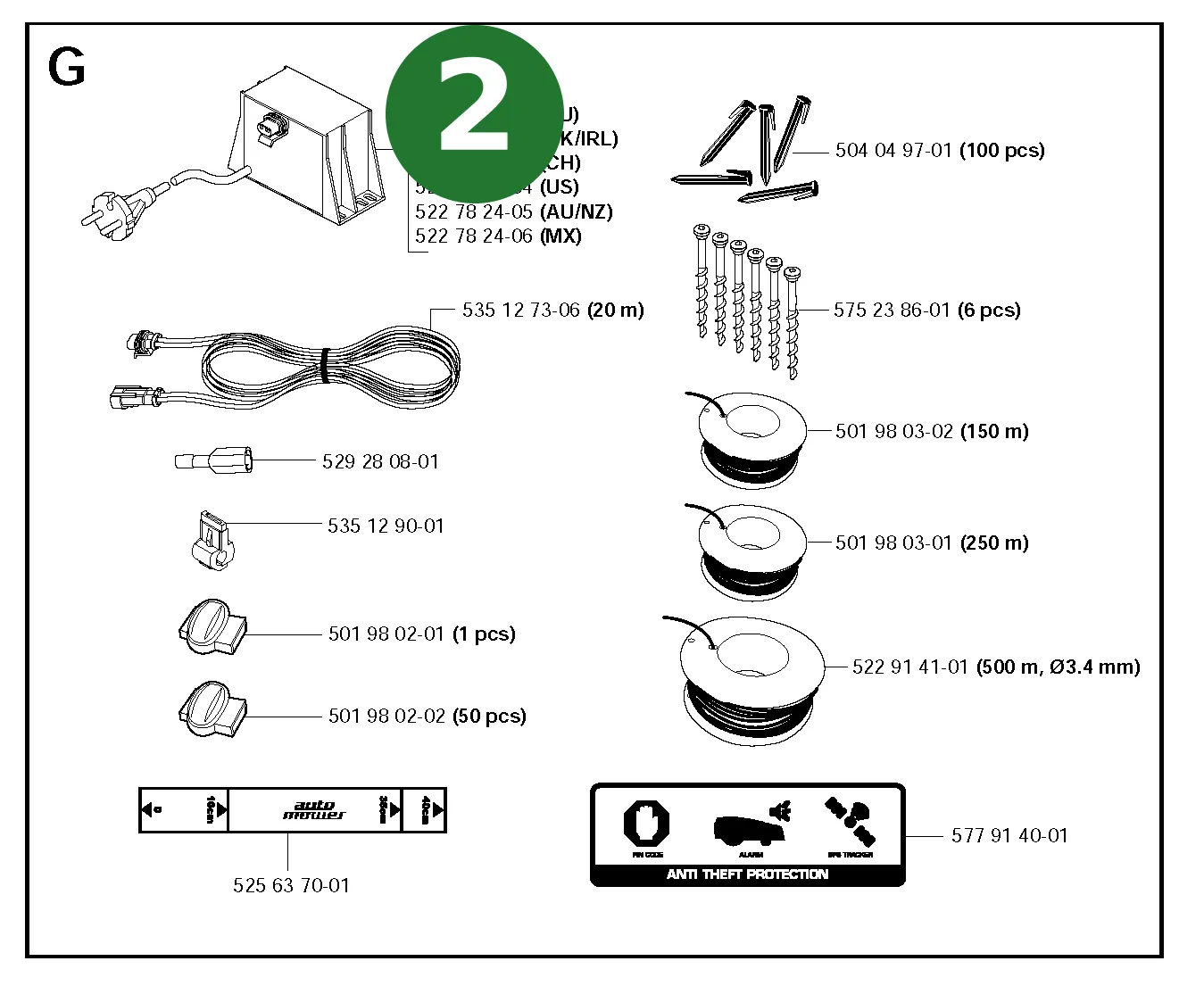 Position im Ersatzteilkatalog