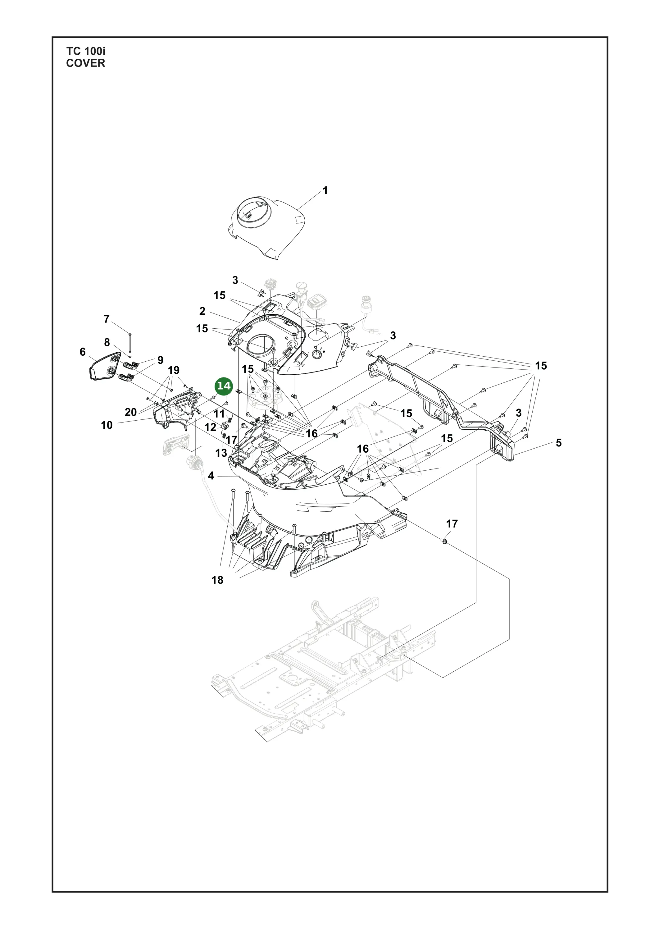 Position im Ersatzteilkatalog