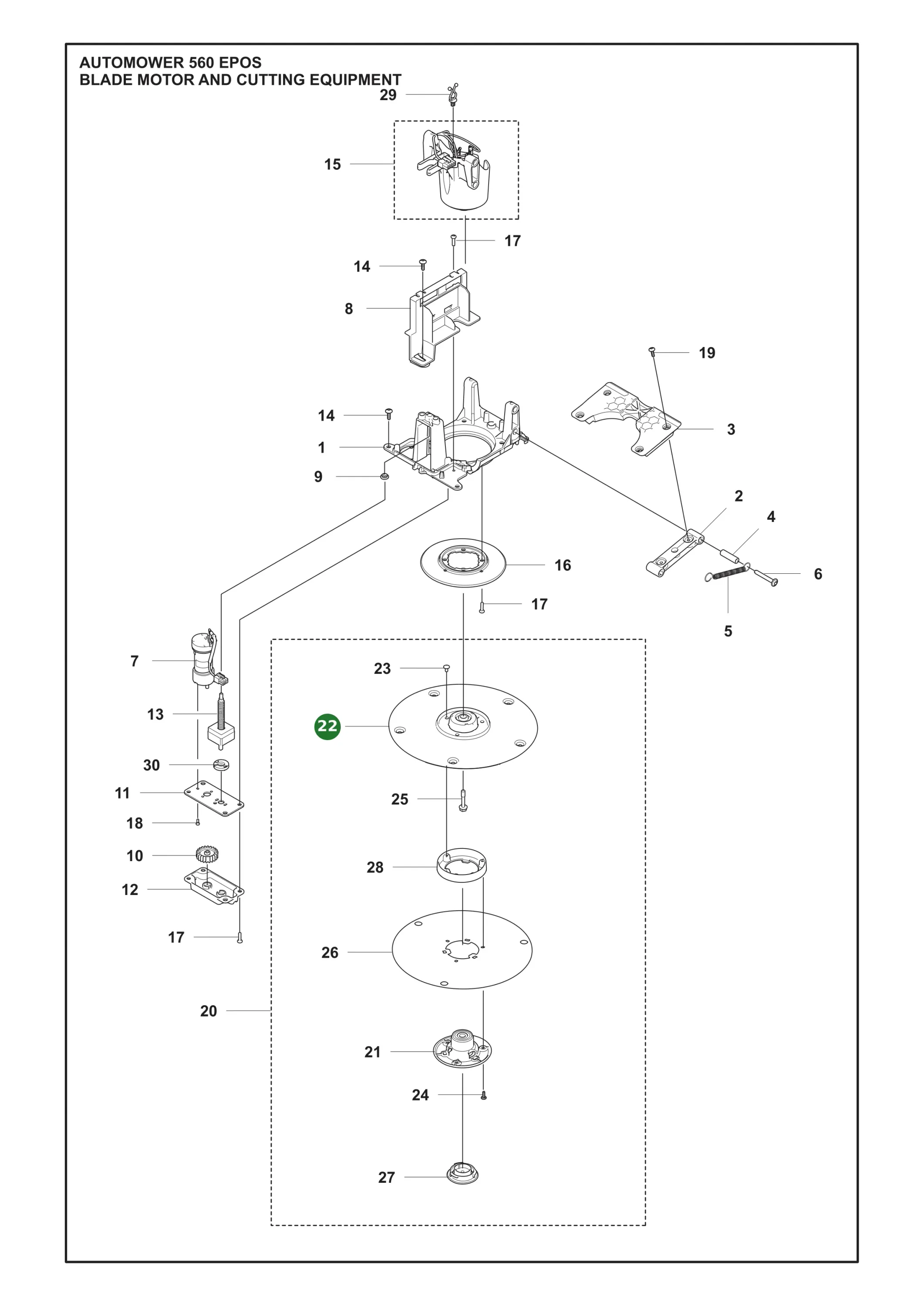 Position im Ersatzteilkatalog