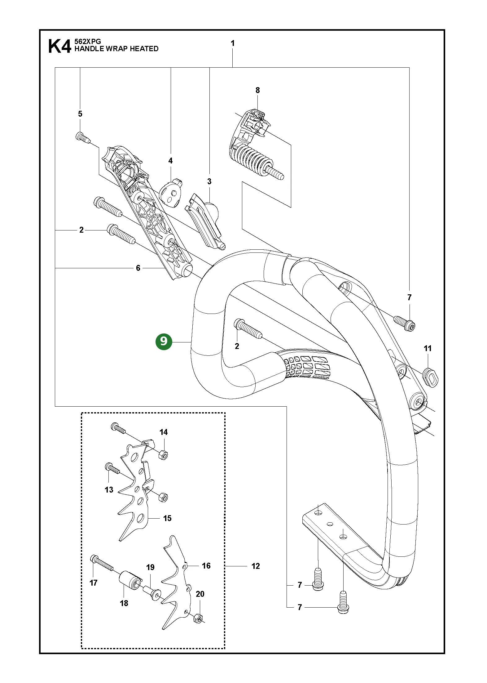 Position im Ersatzteilkatalog