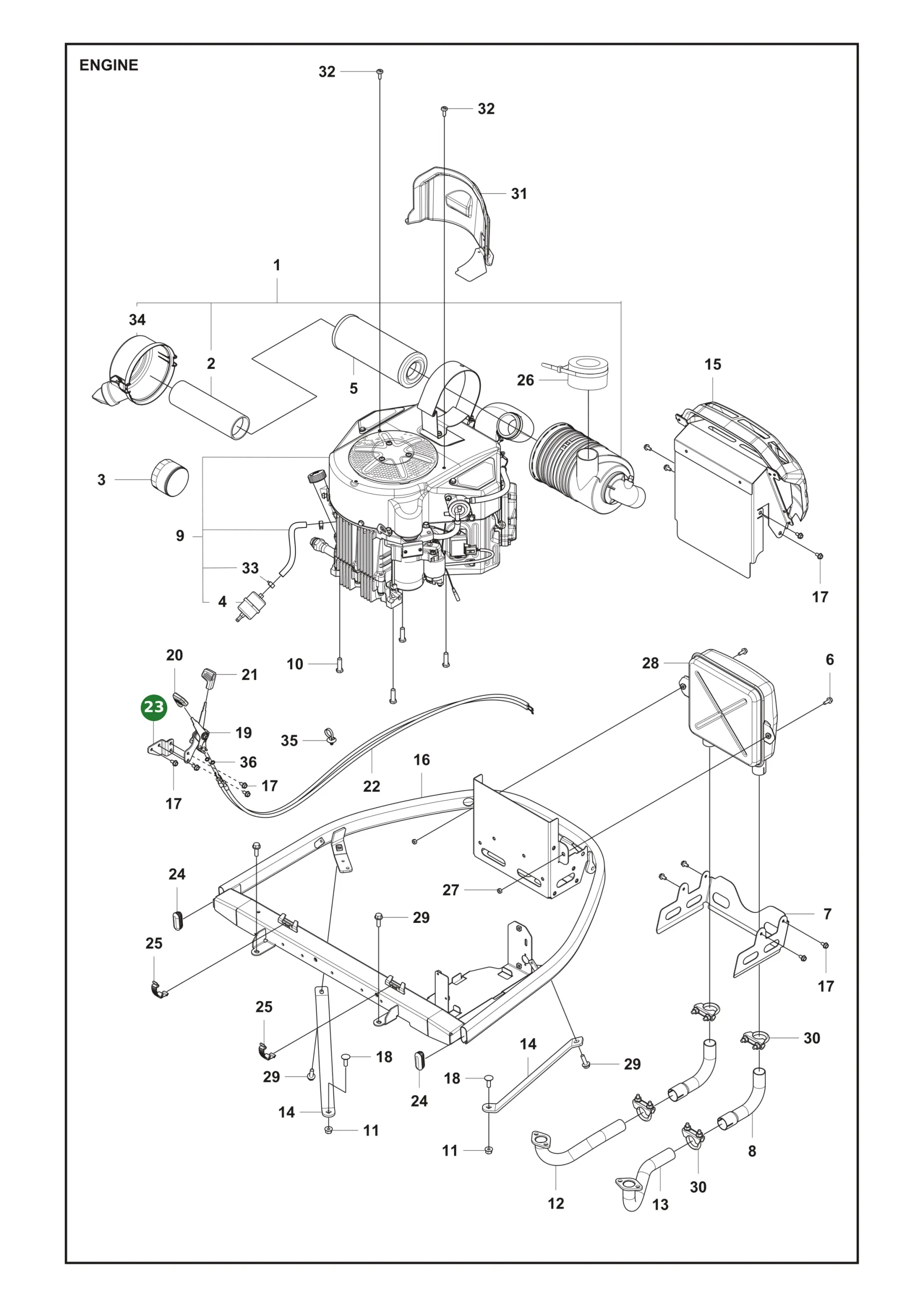 Position im Ersatzteilkatalog