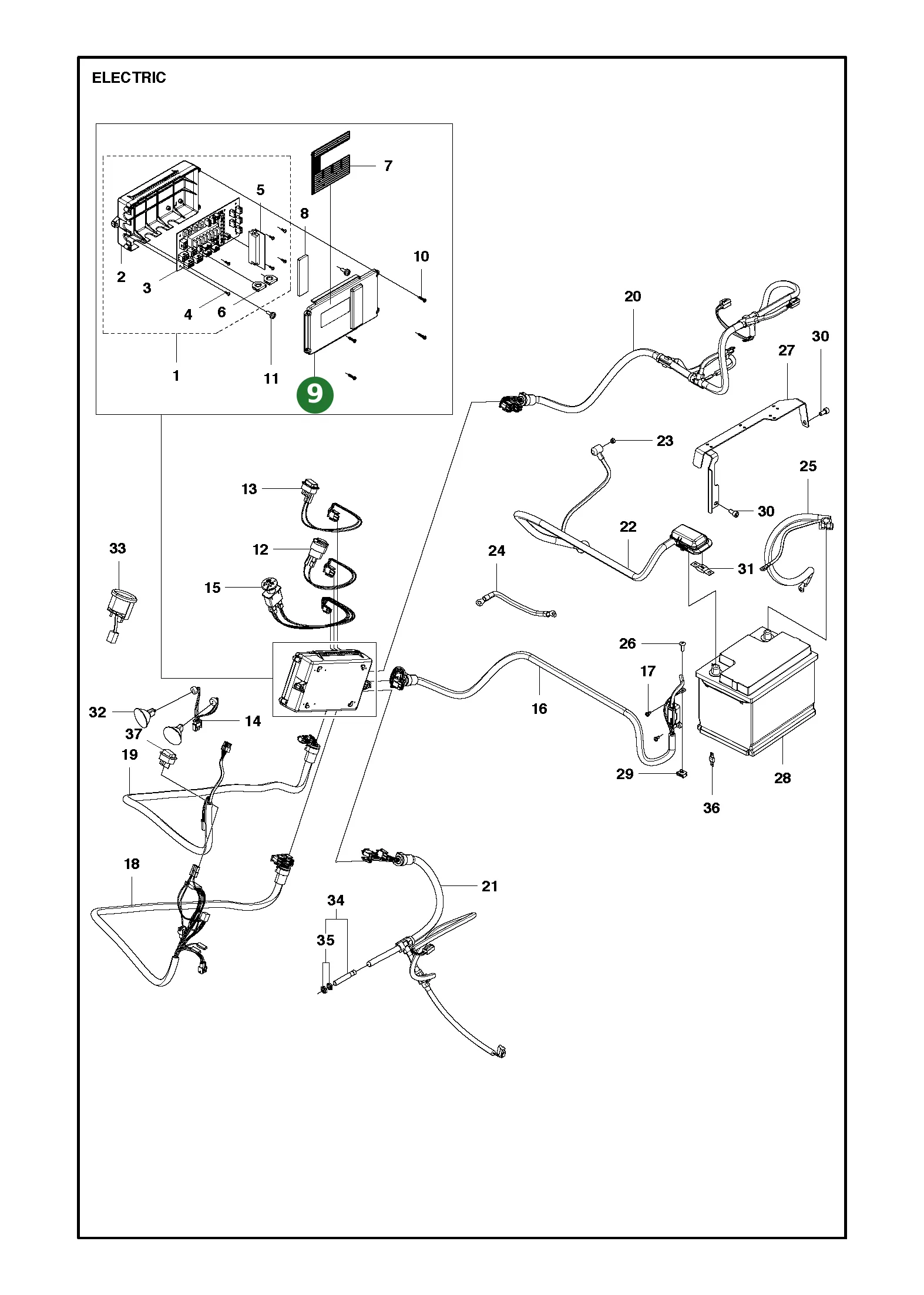Position im Ersatzteilkatalog