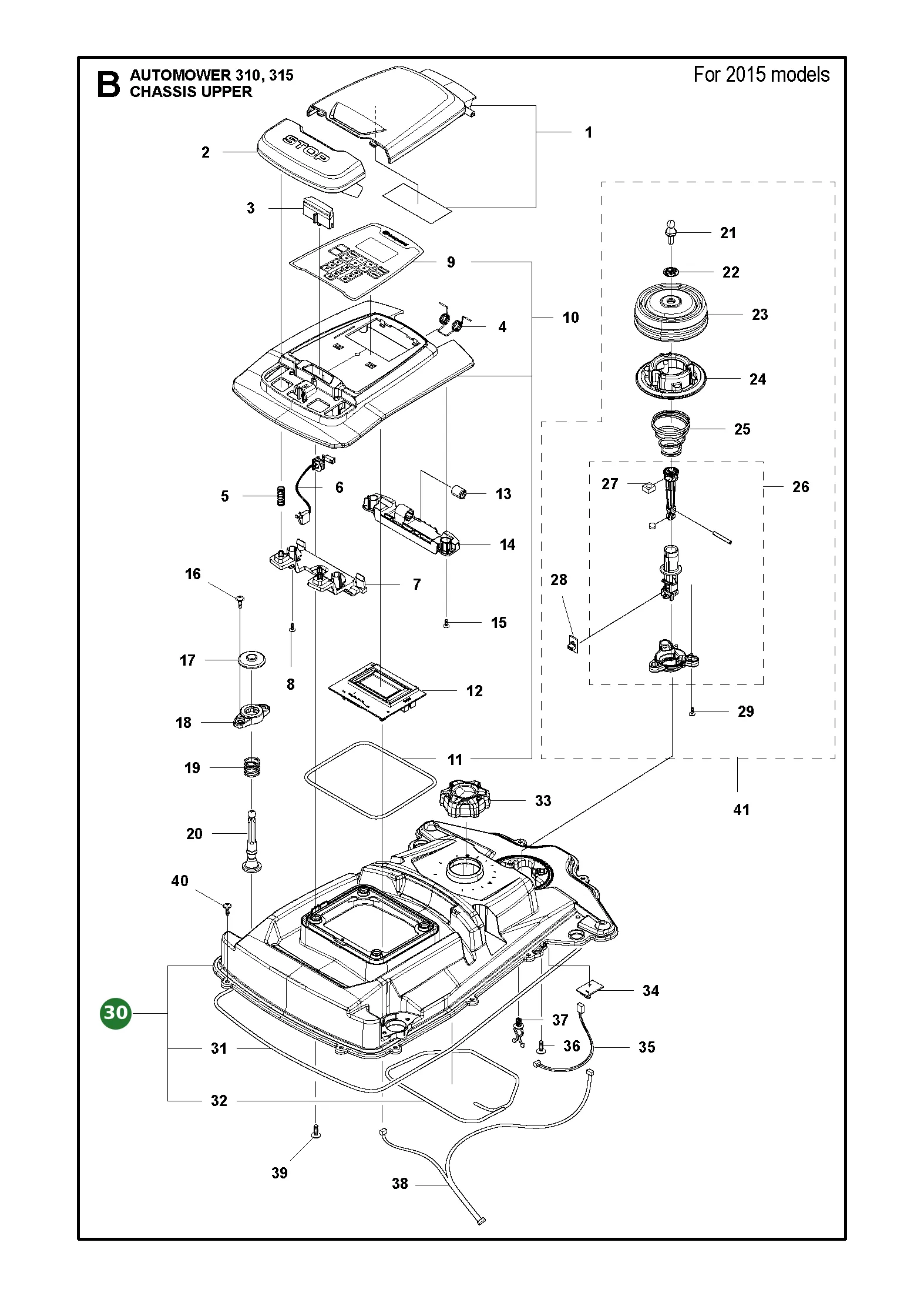 Position im Ersatzteilkatalog