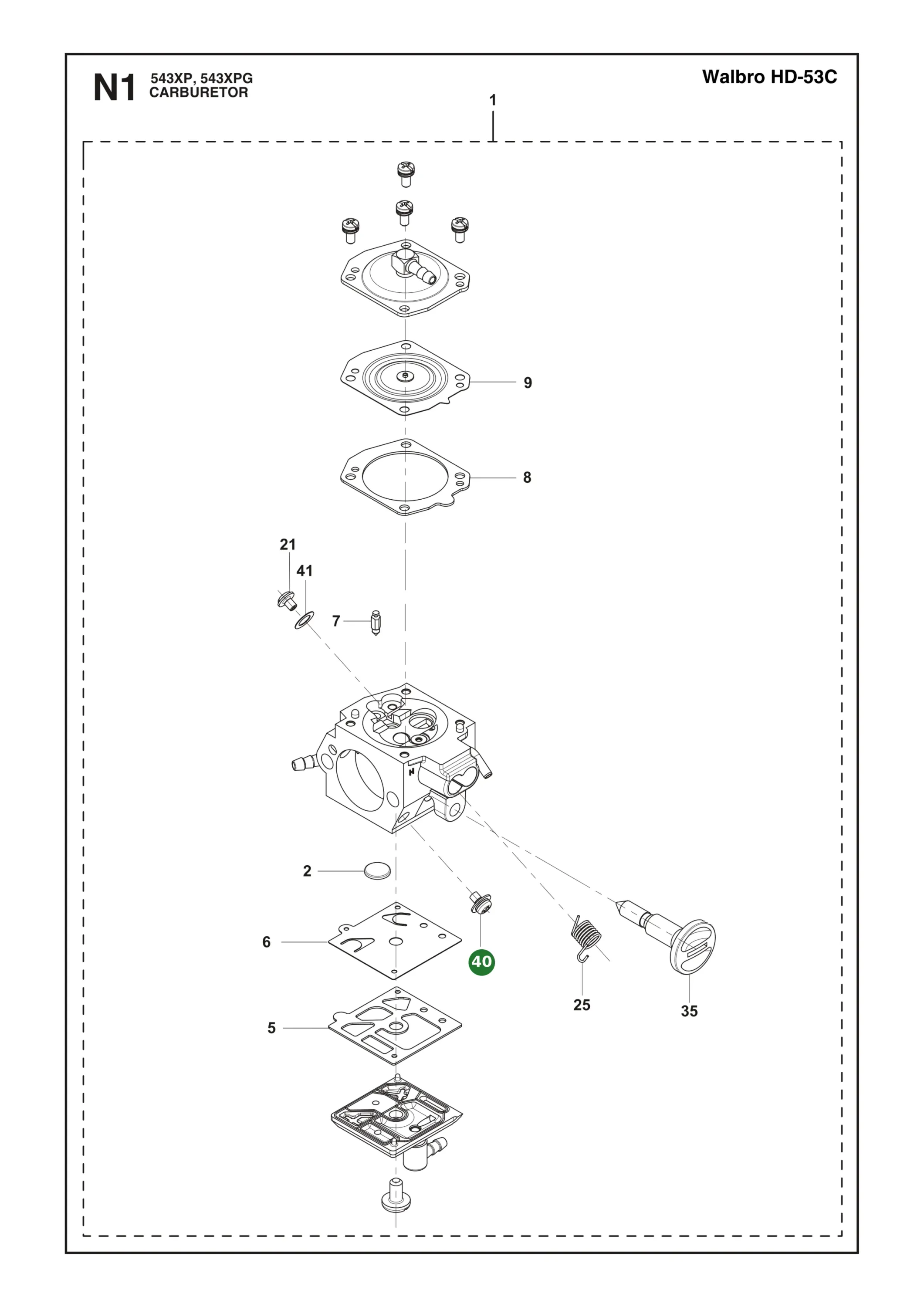 Position im Ersatzteilkatalog