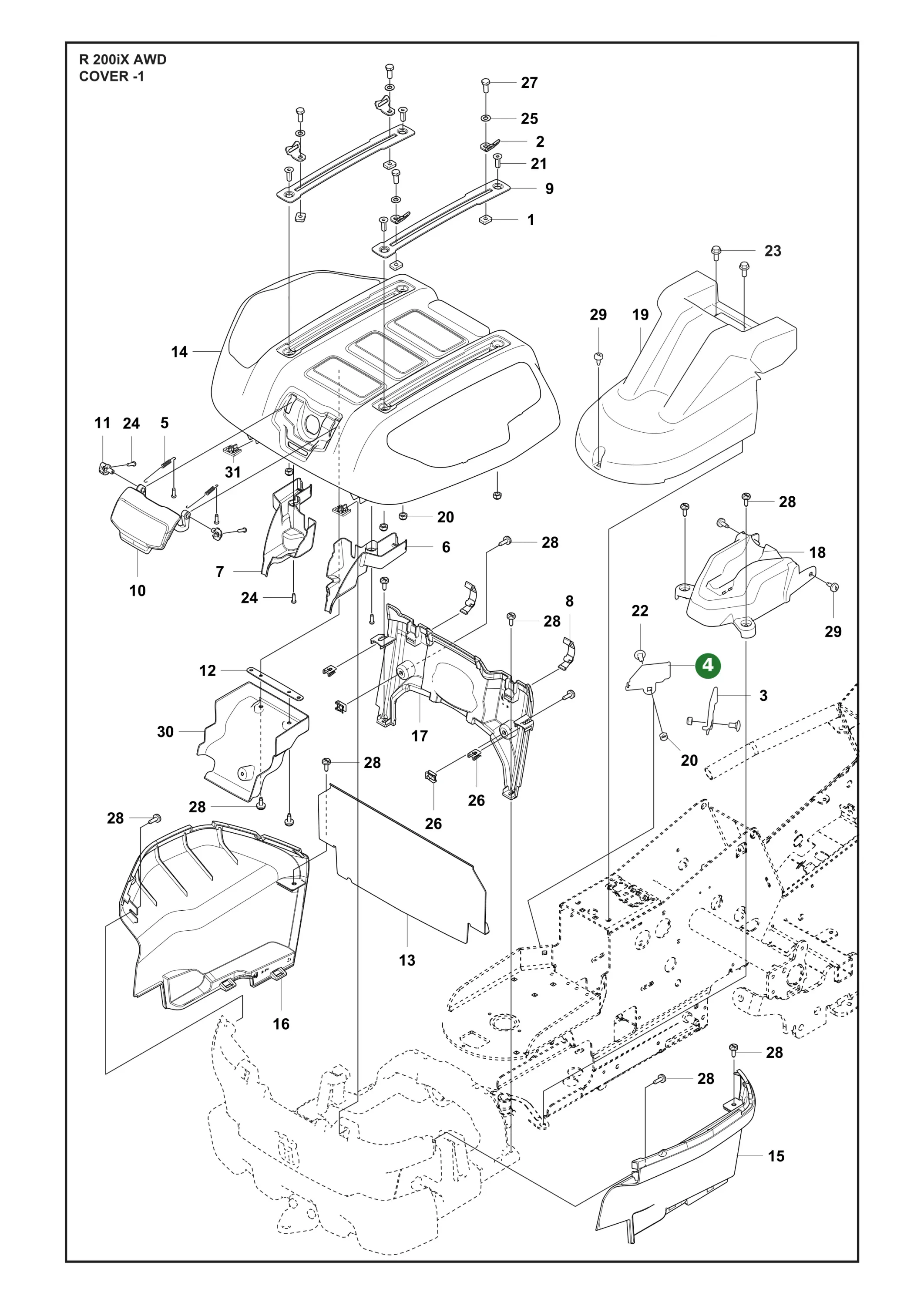 Position im Ersatzteilkatalog