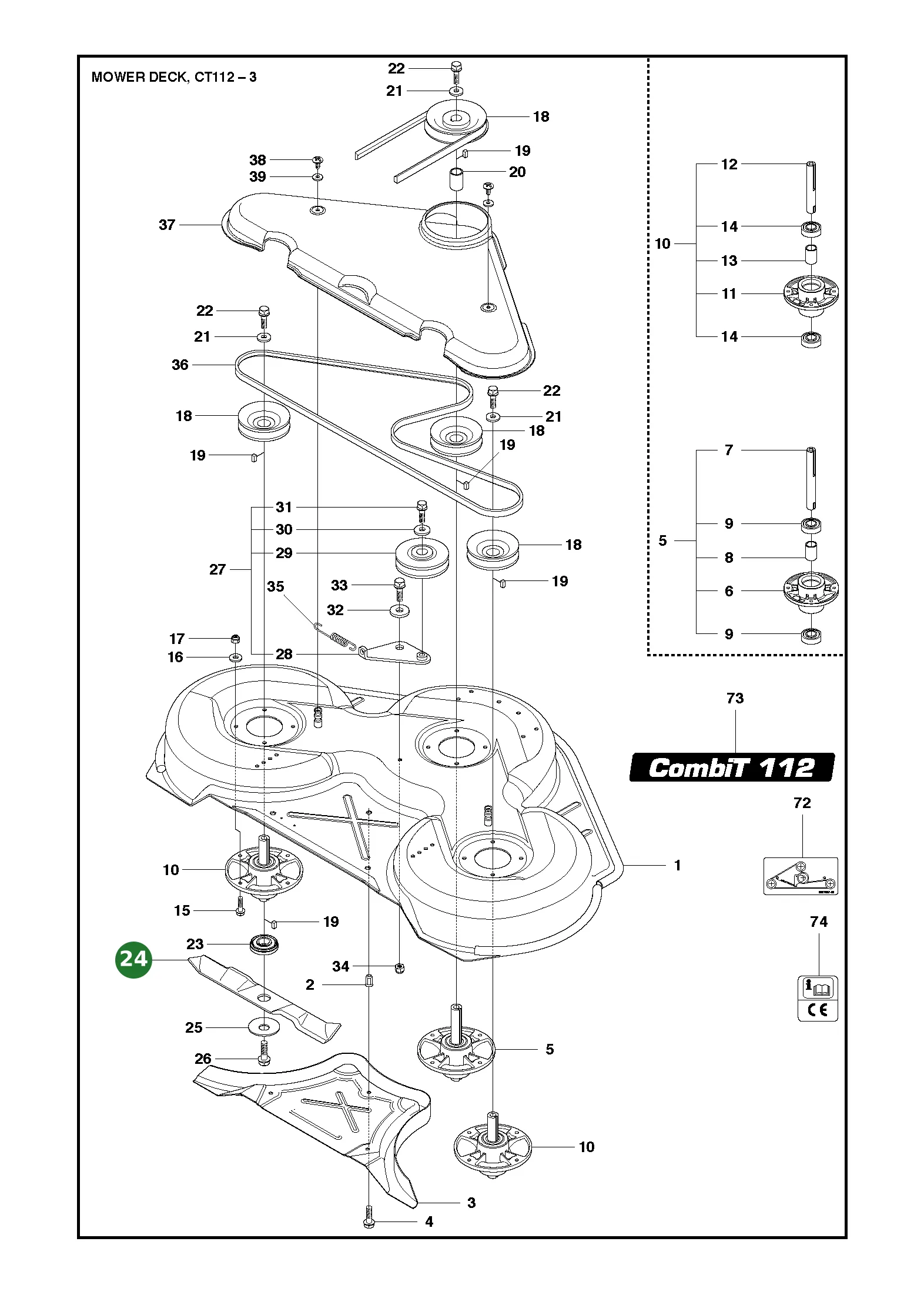 Position im Ersatzteilkatalog