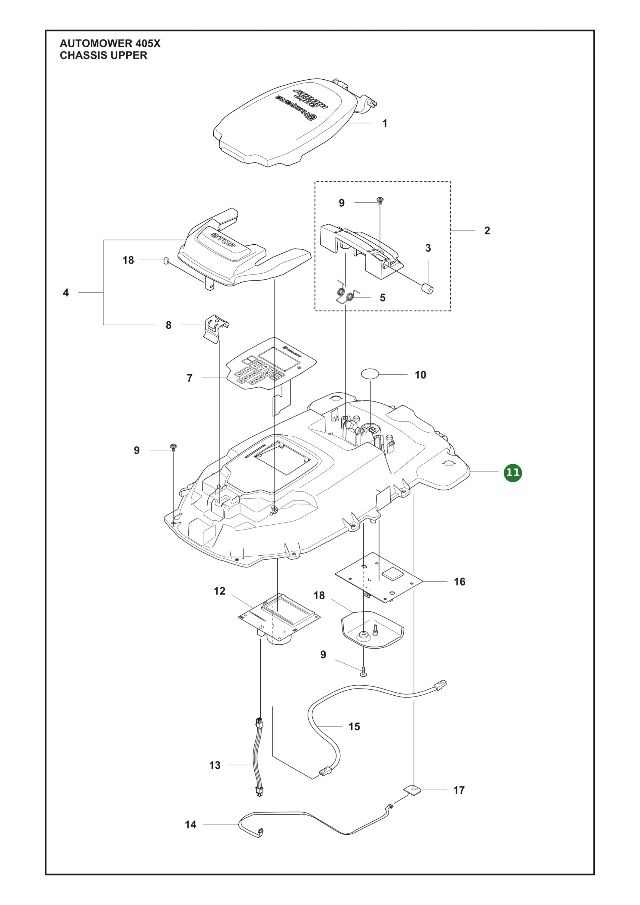 Position im Ersatzteilkatalog