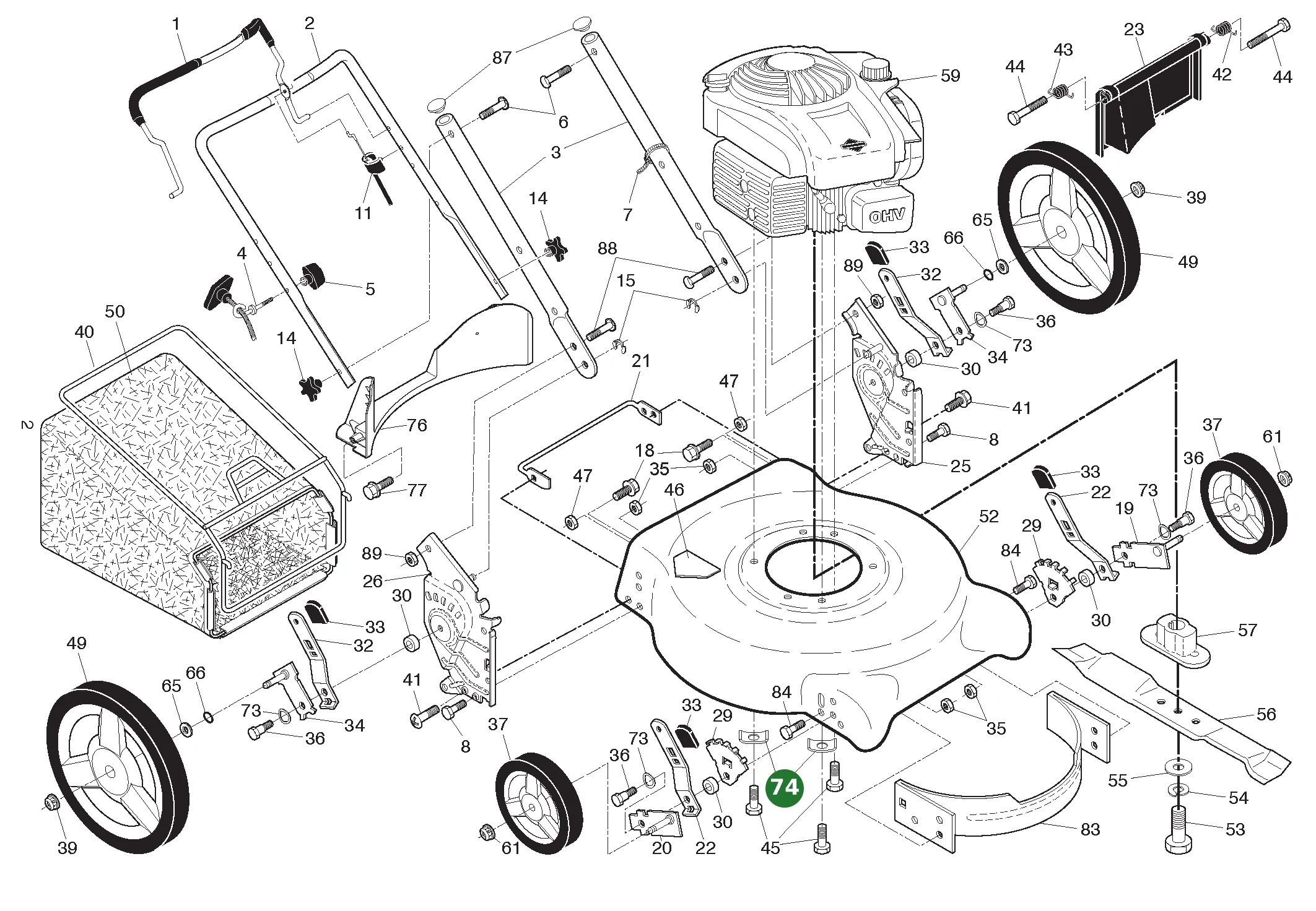 Position im Ersatzteilkatalog
