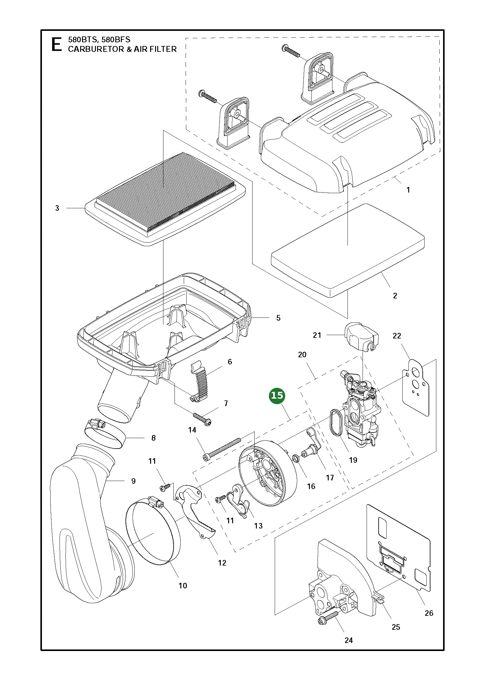 Position im Ersatzteilkatalog