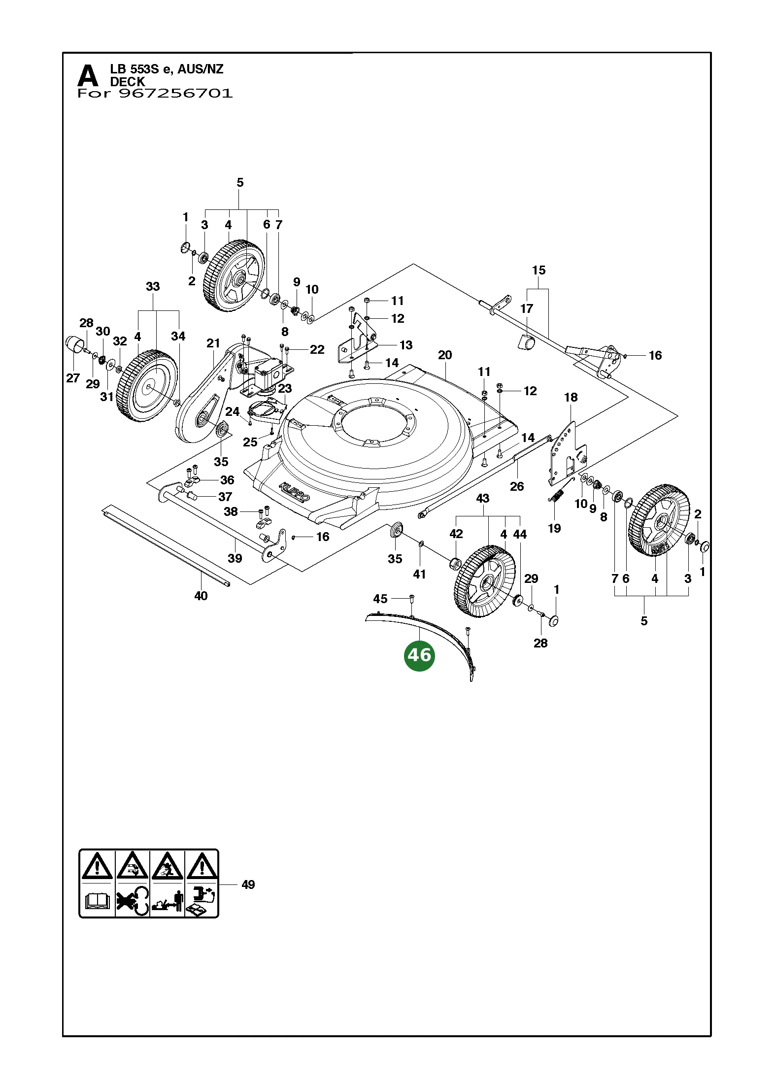 Position im Ersatzteilkatalog