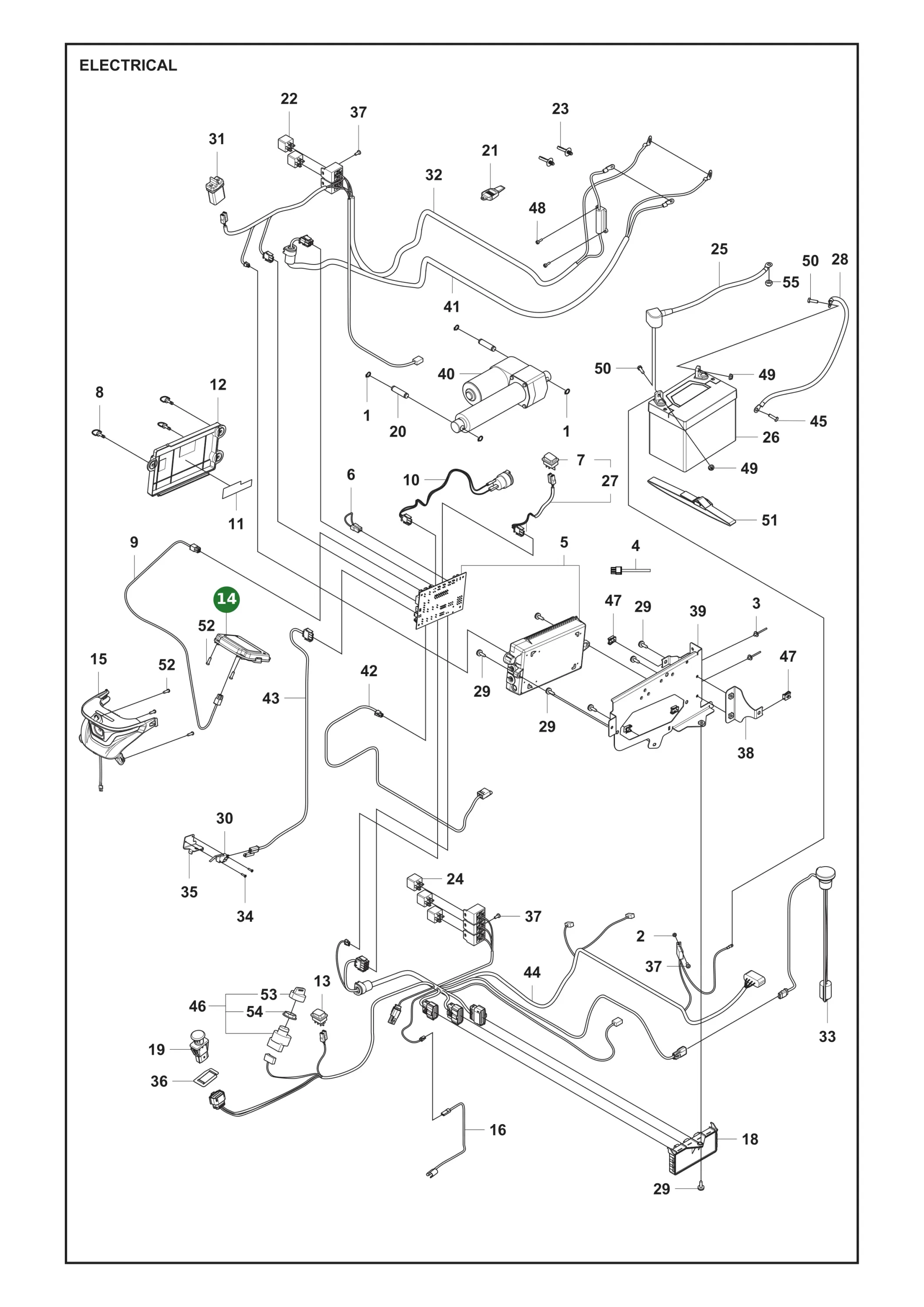 Position im Ersatzteilkatalog