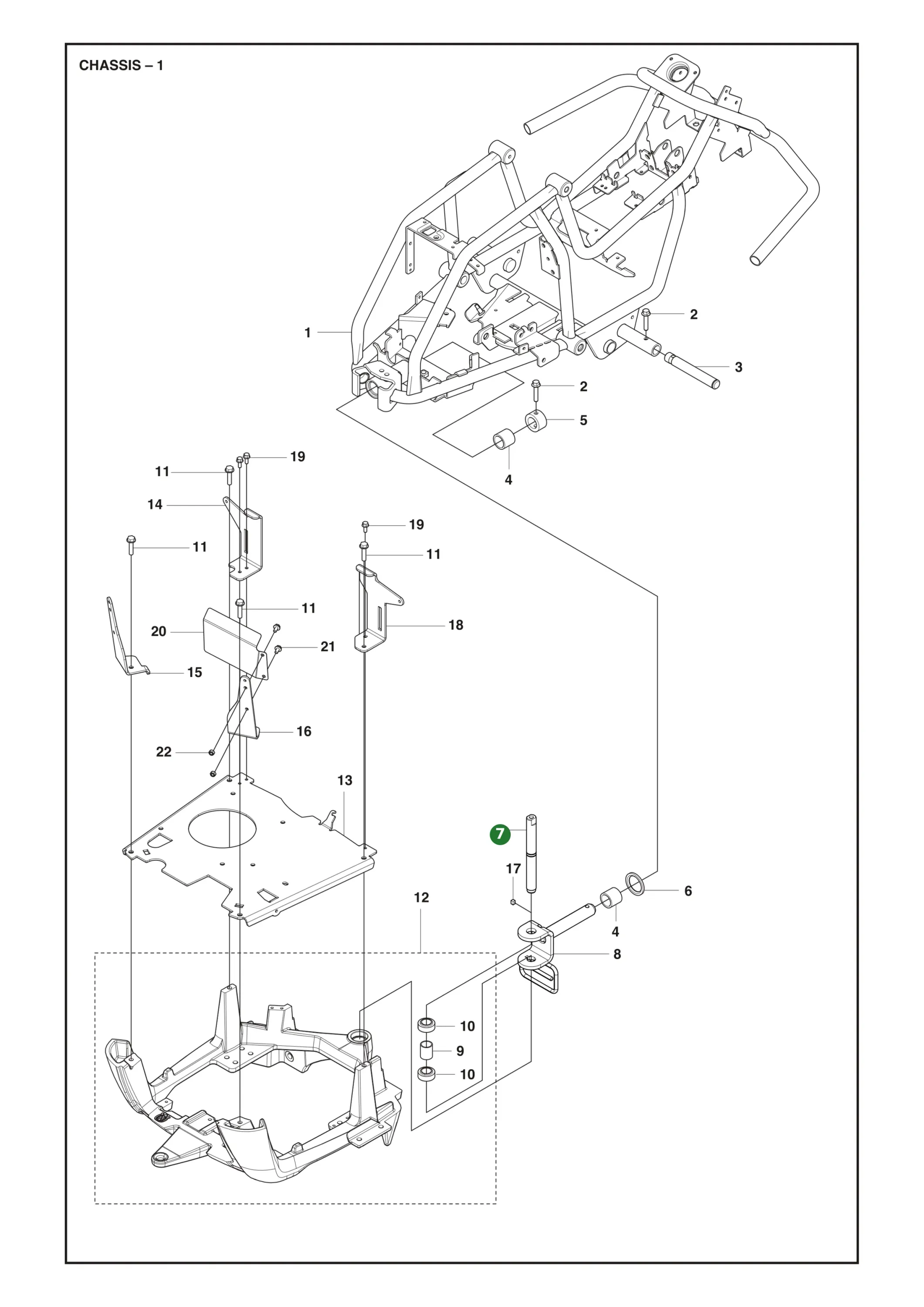Position im Ersatzteilkatalog