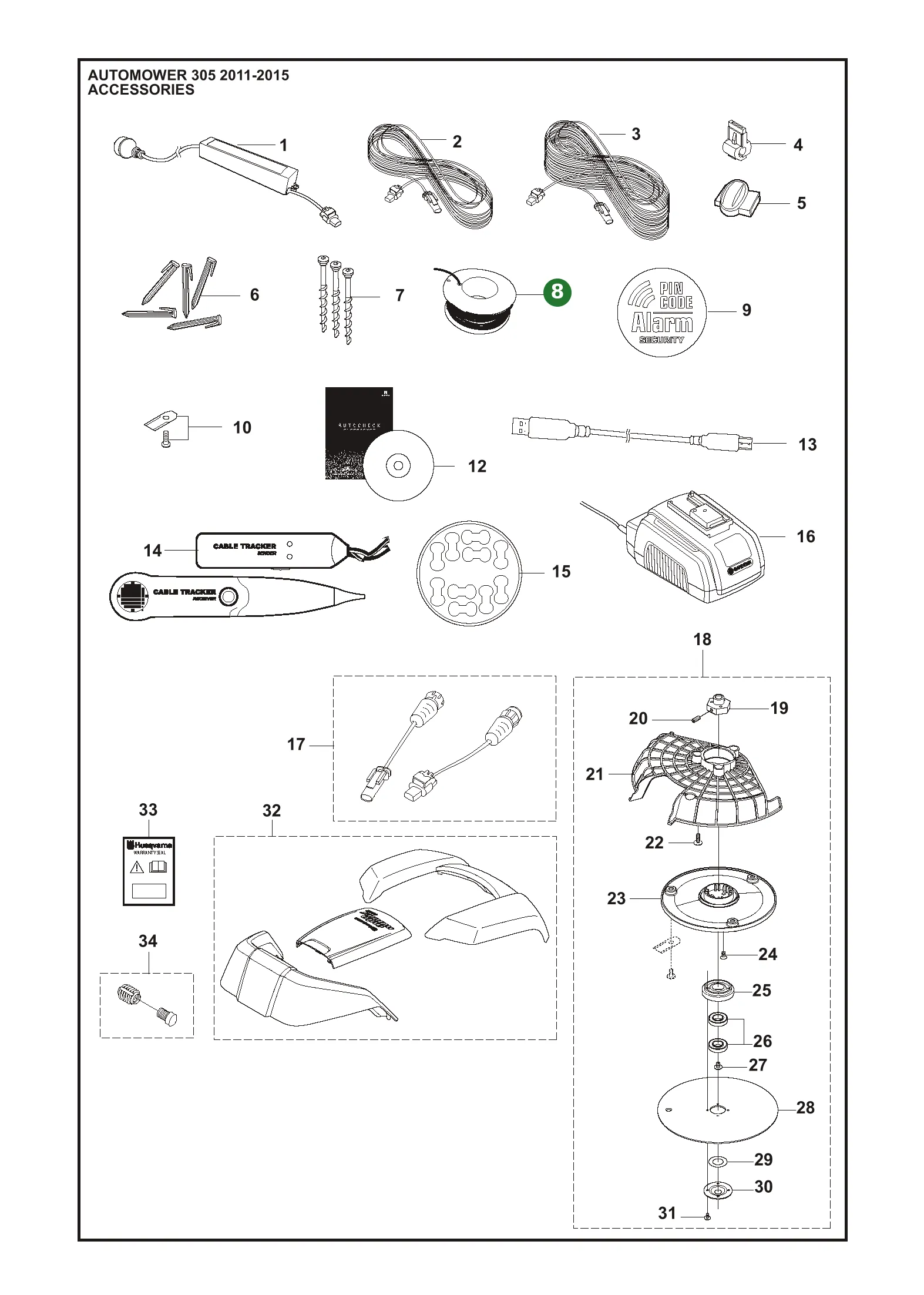 Position im Ersatzteilkatalog