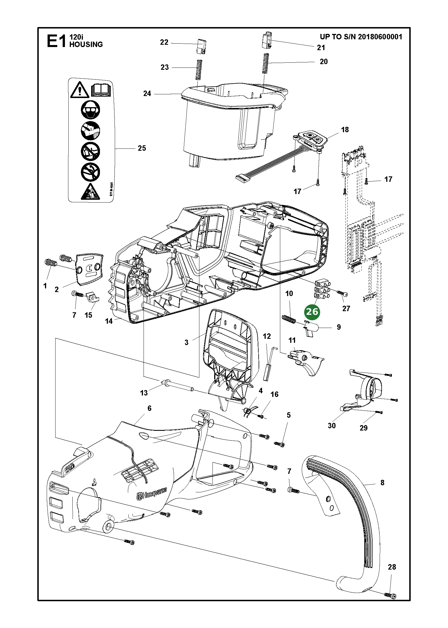Position im Ersatzteilkatalog
