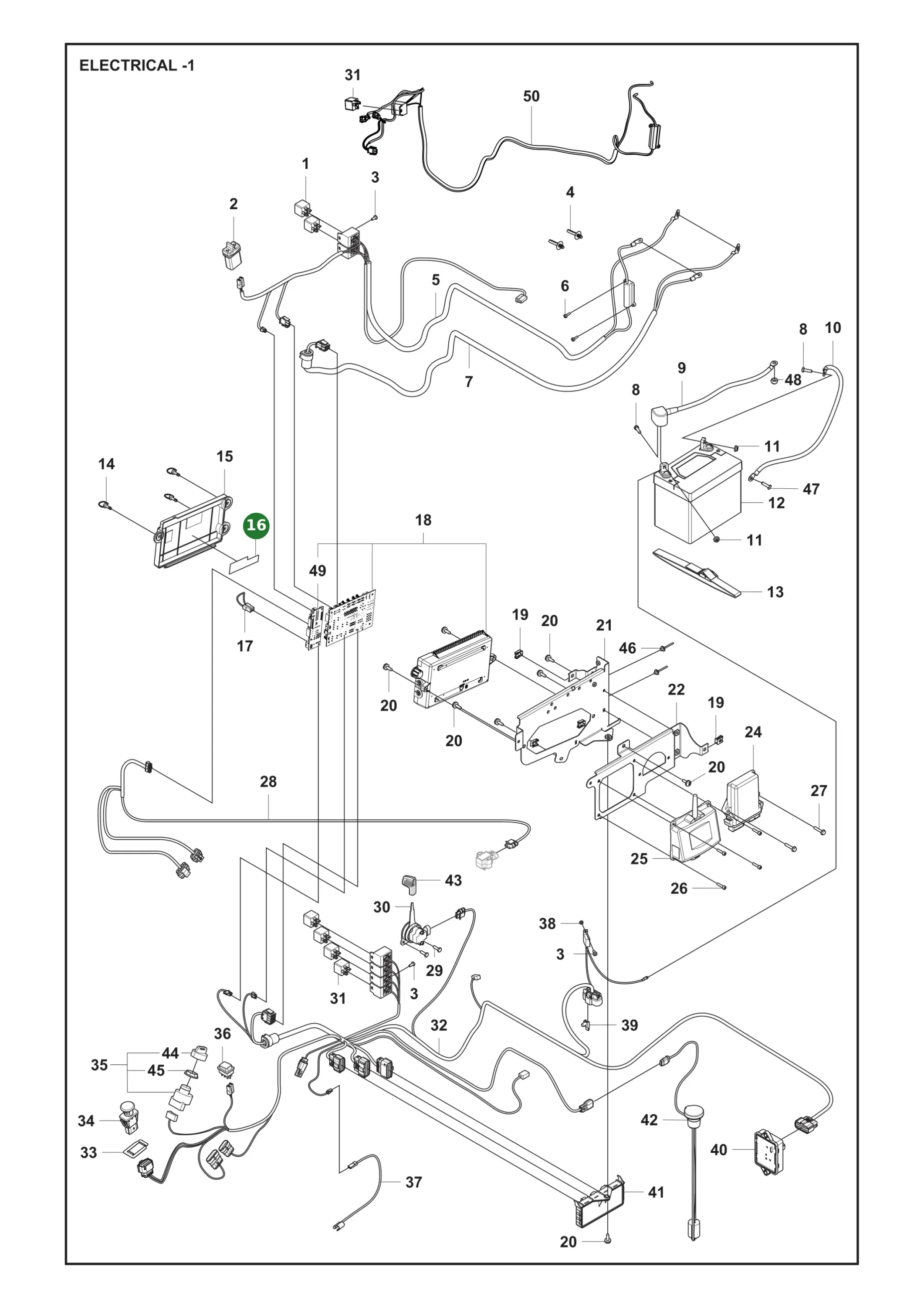 Position im Ersatzteilkatalog