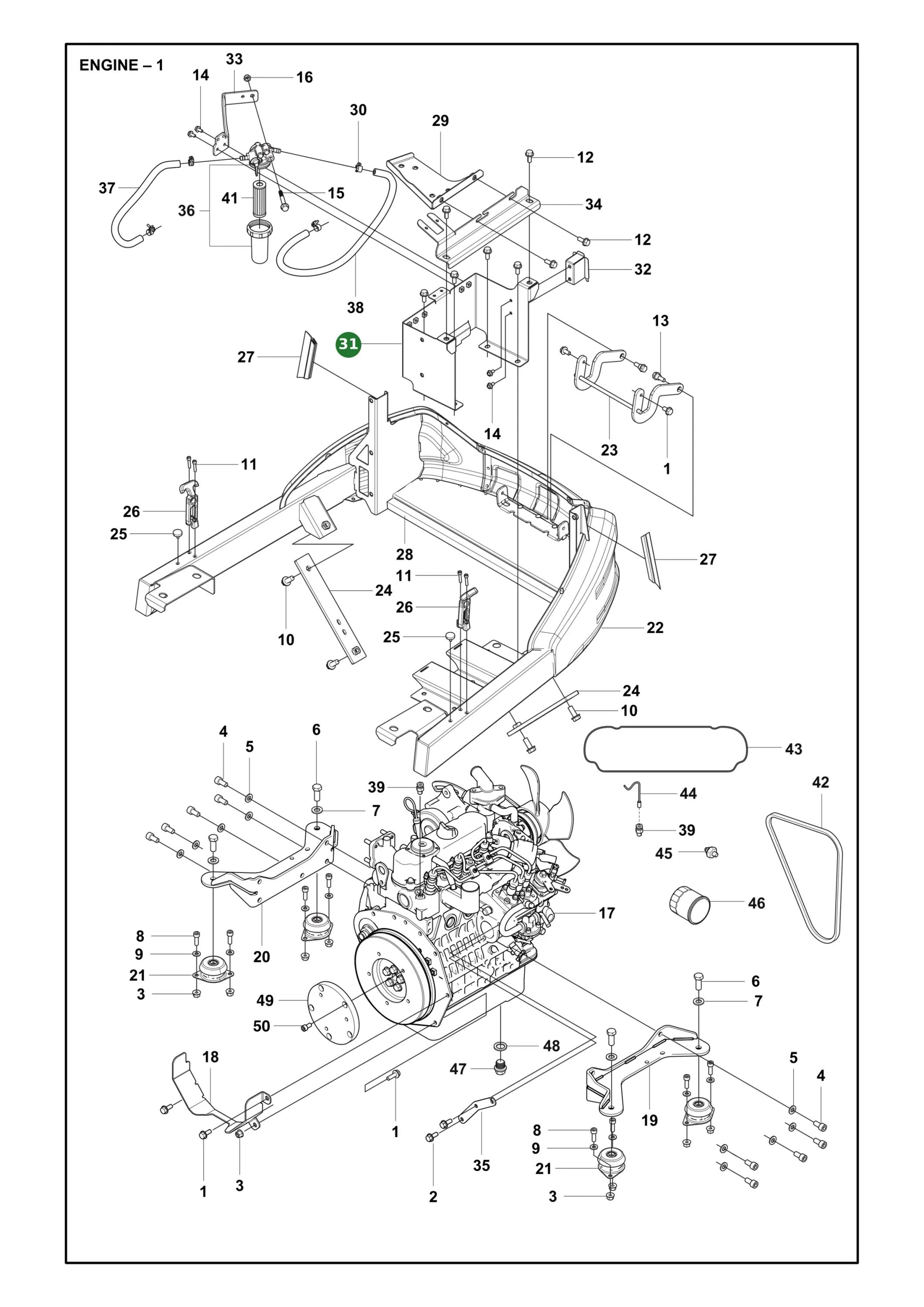 Position im Ersatzteilkatalog