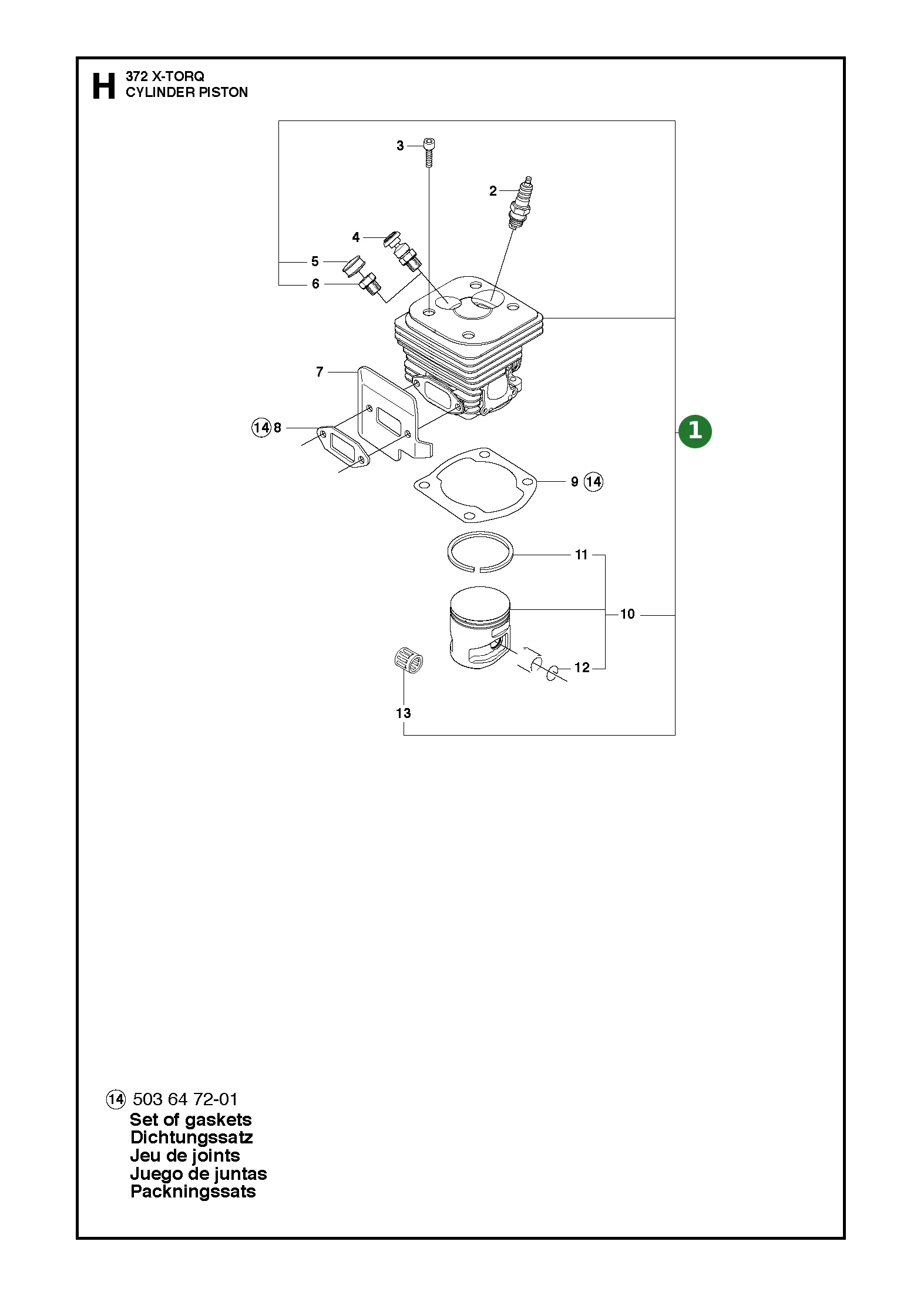 Position im Ersatzteilkatalog