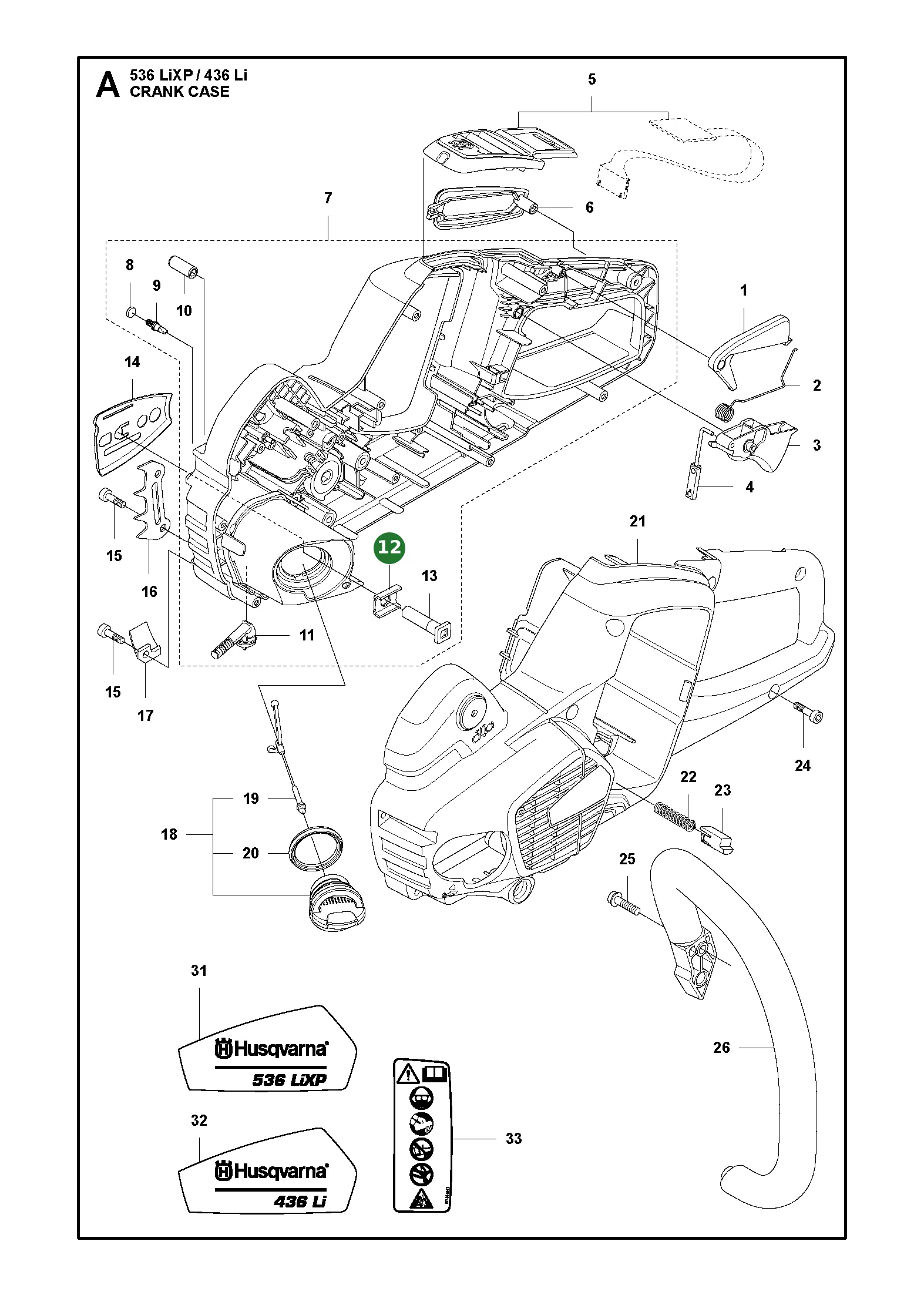 Position im Ersatzteilkatalog