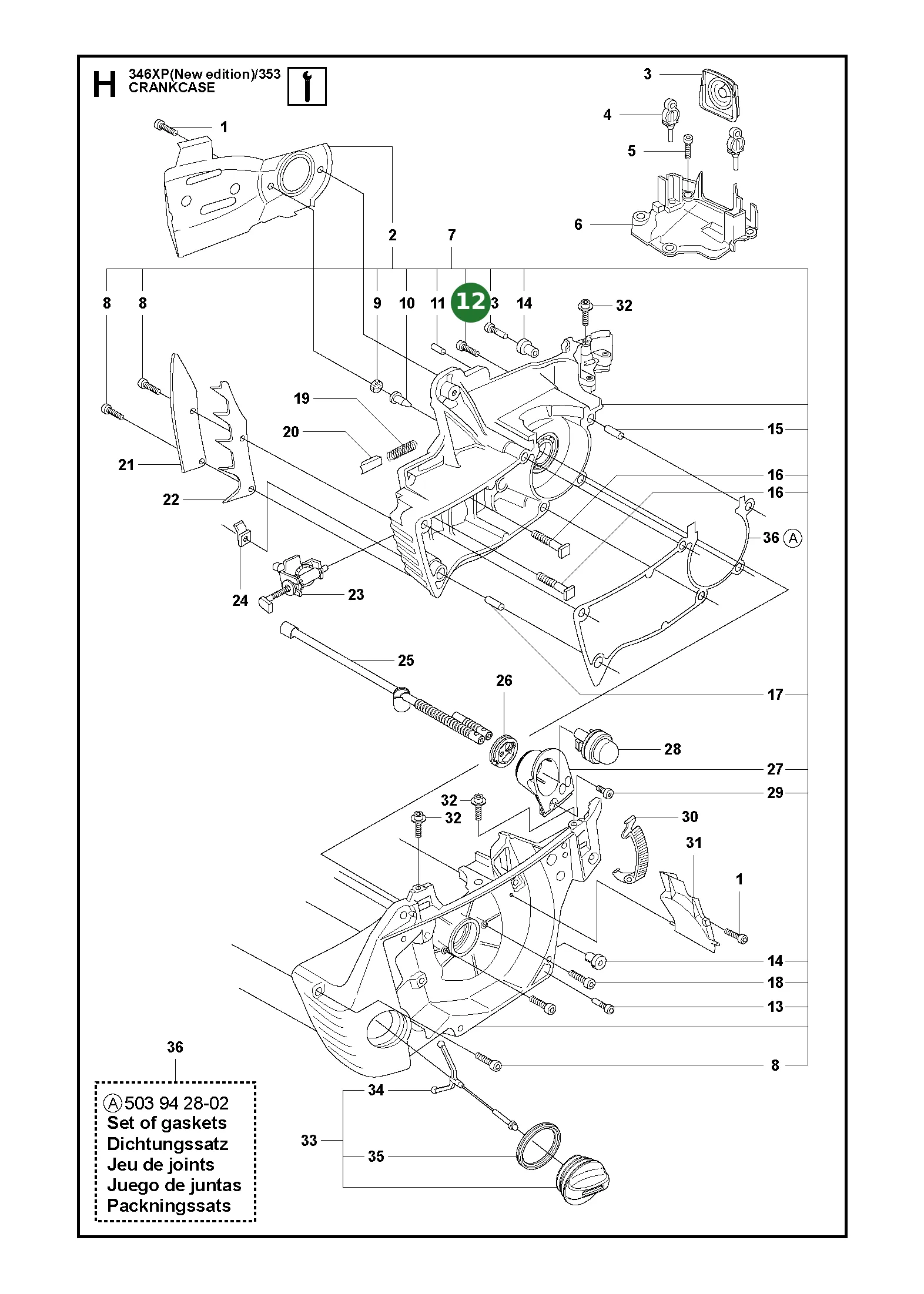 Position im Ersatzteilkatalog