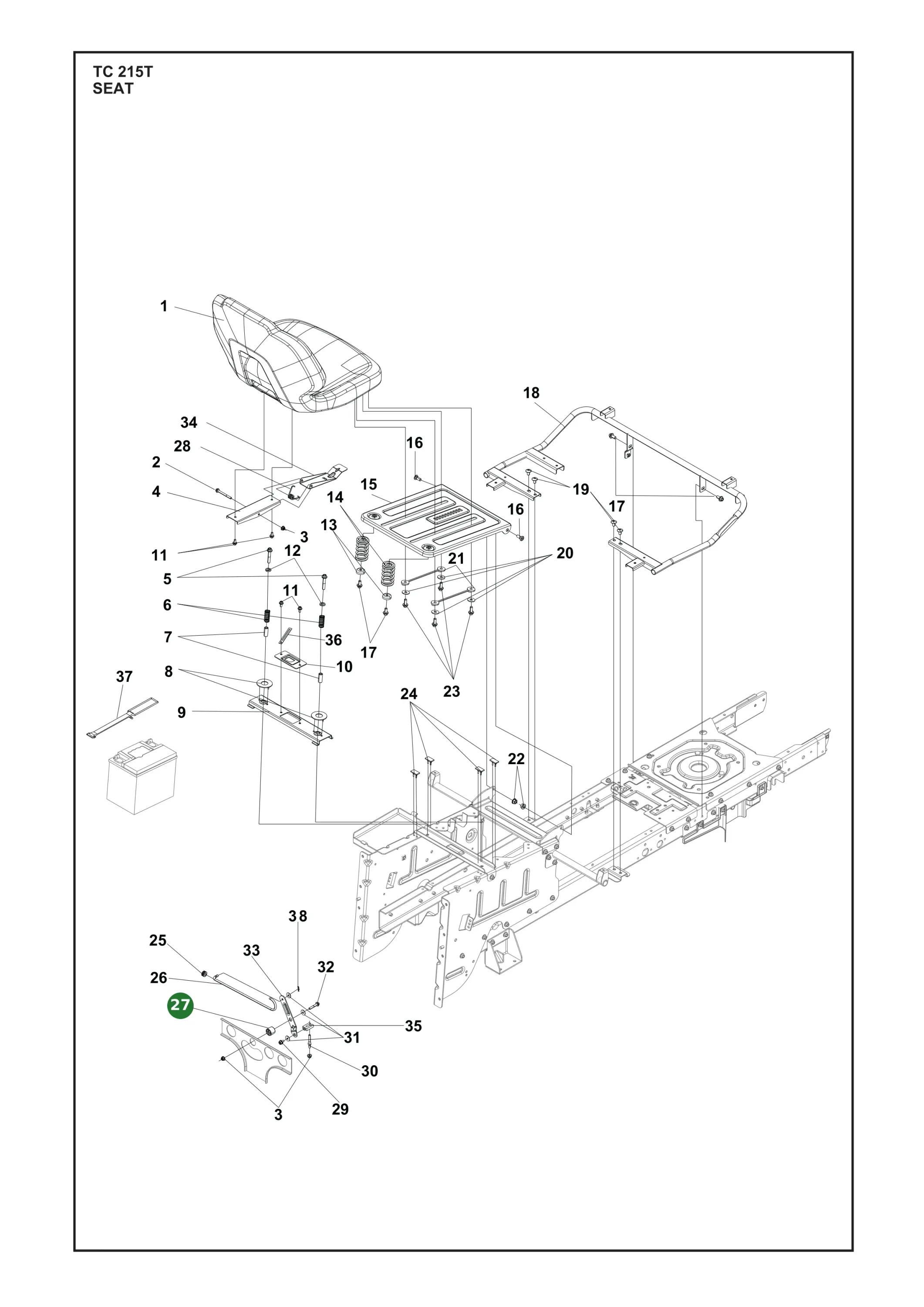 Position im Ersatzteilkatalog