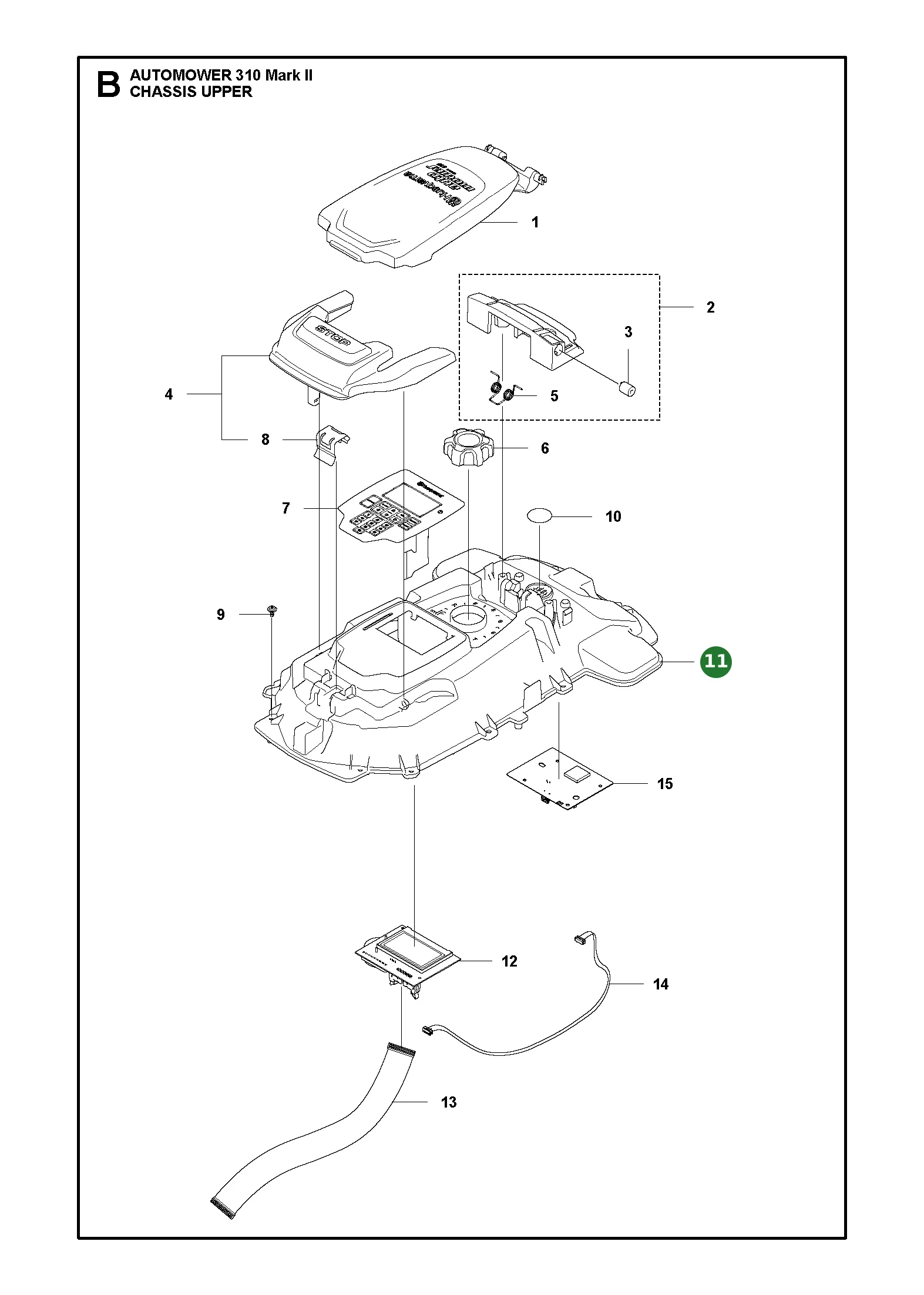 Position im Ersatzteilkatalog
