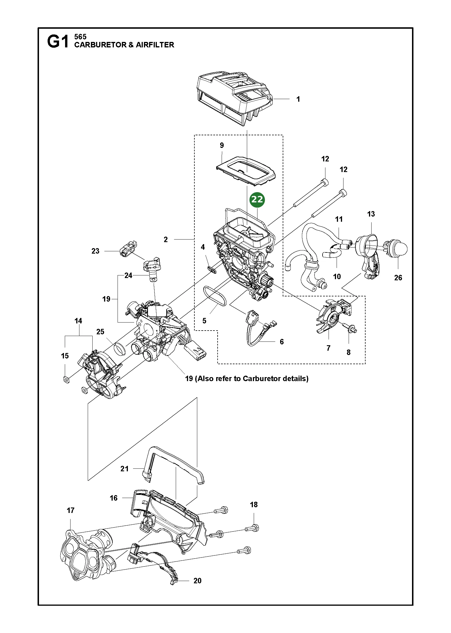 Position im Ersatzteilkatalog