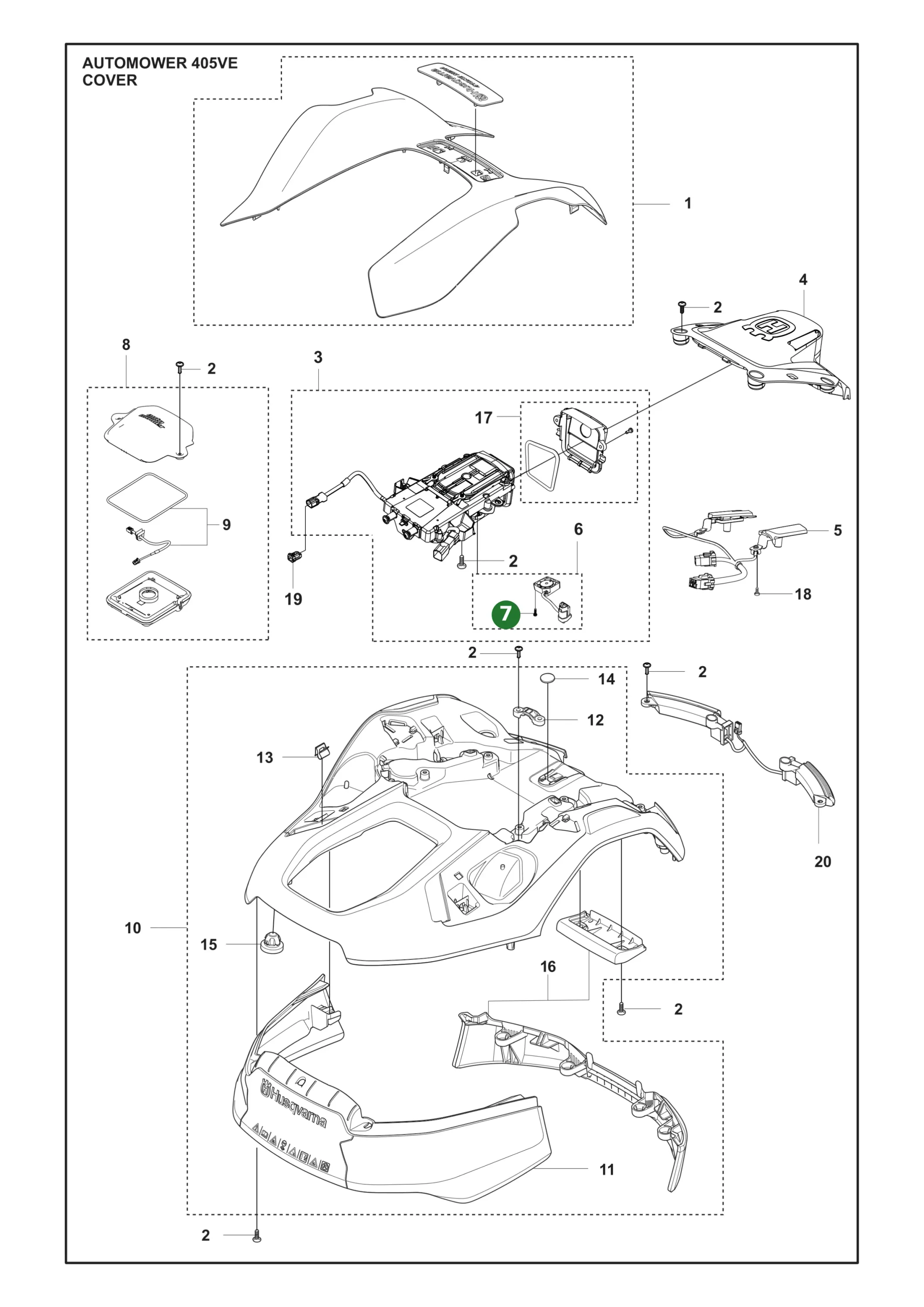 Position im Ersatzteilkatalog