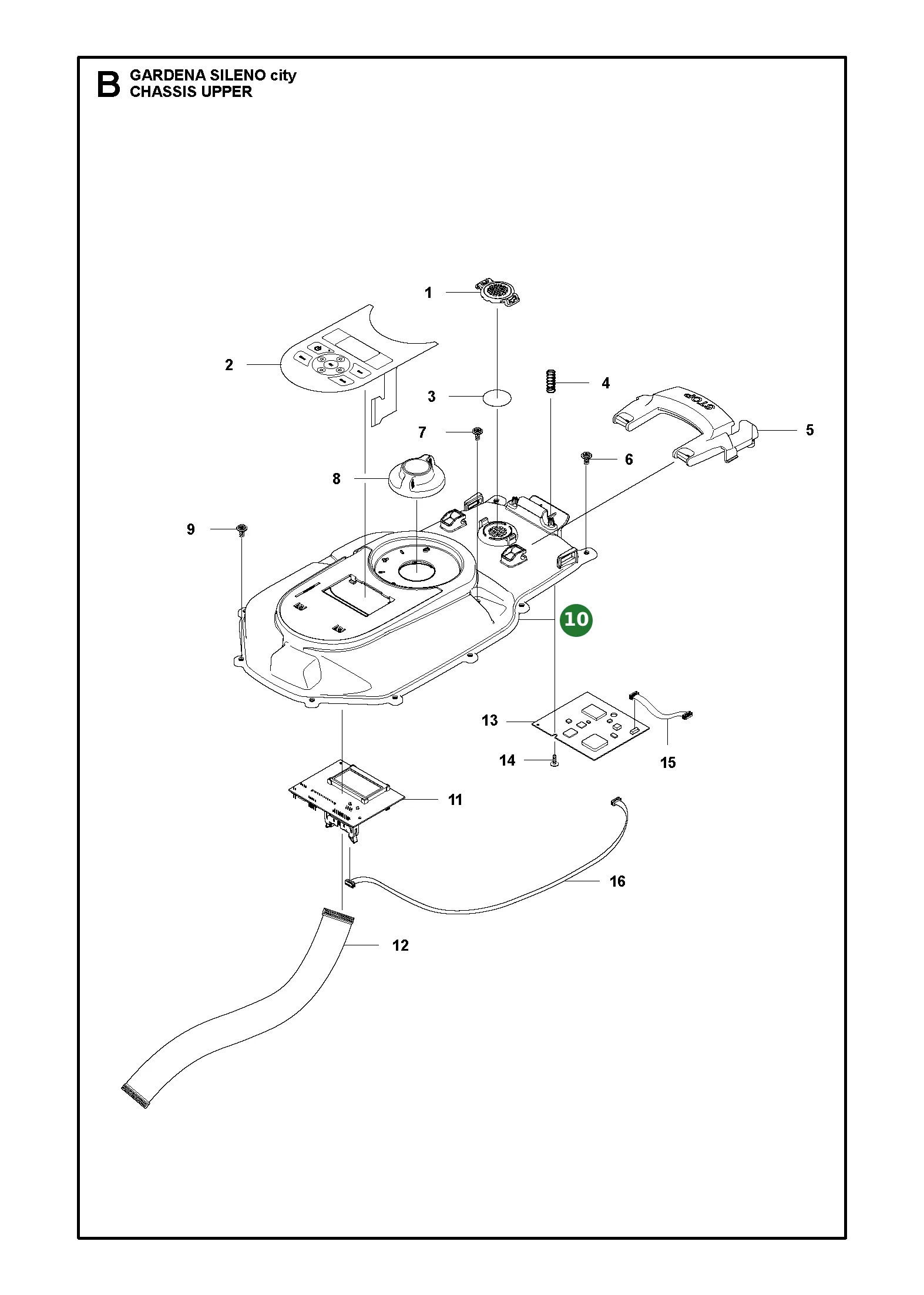Position im Ersatzteilkatalog