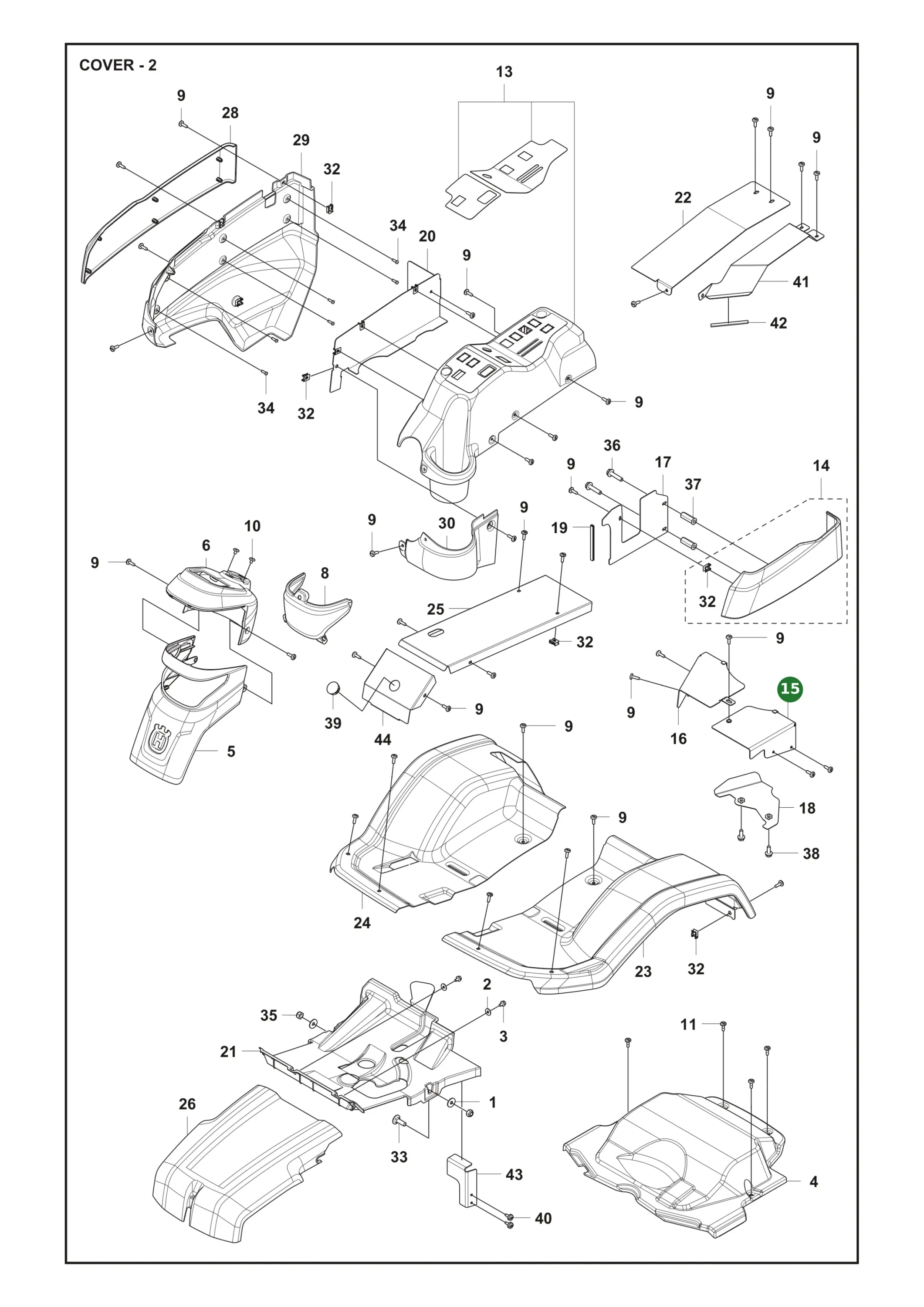Position im Ersatzteilkatalog