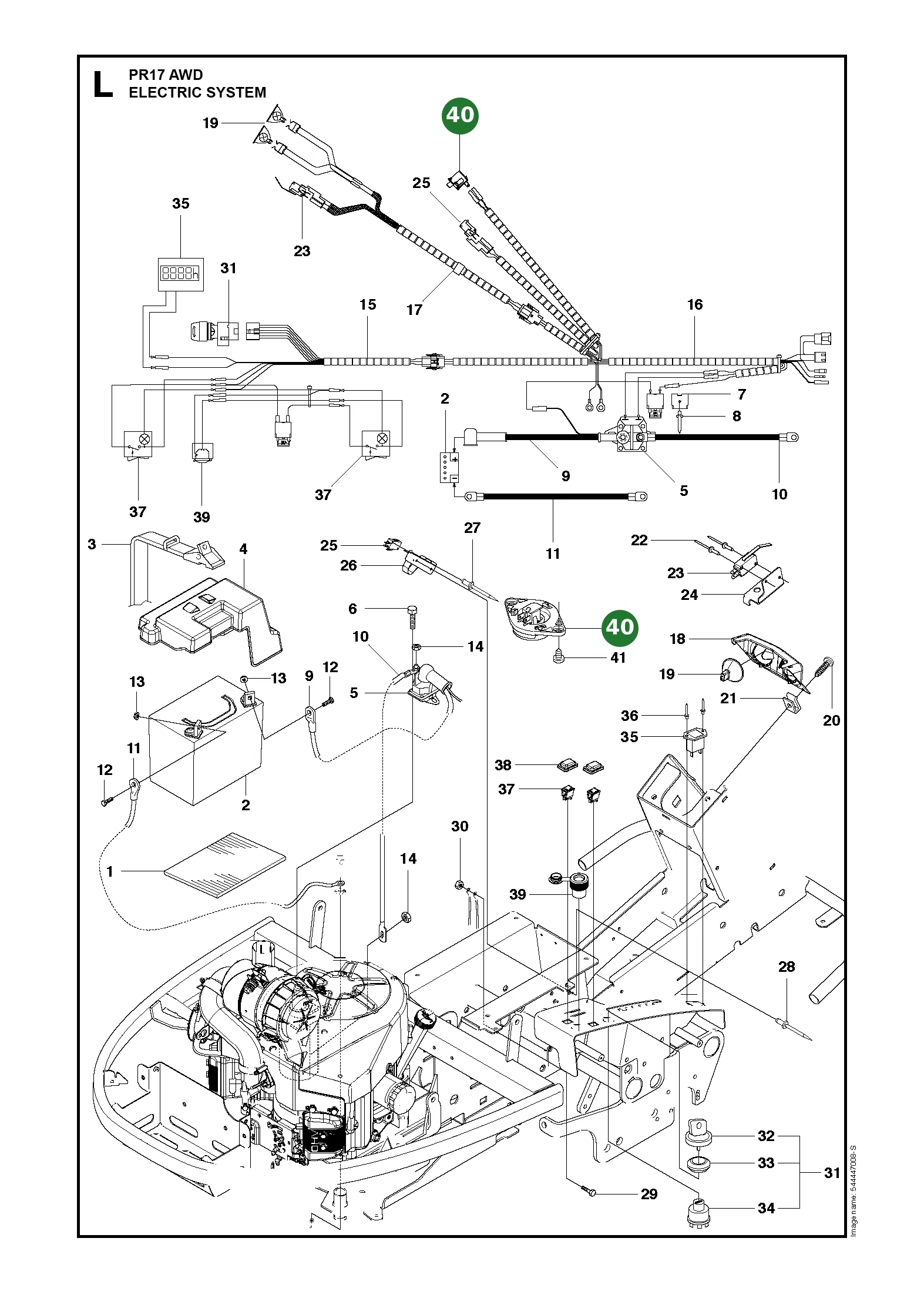 Position im Ersatzteilkatalog