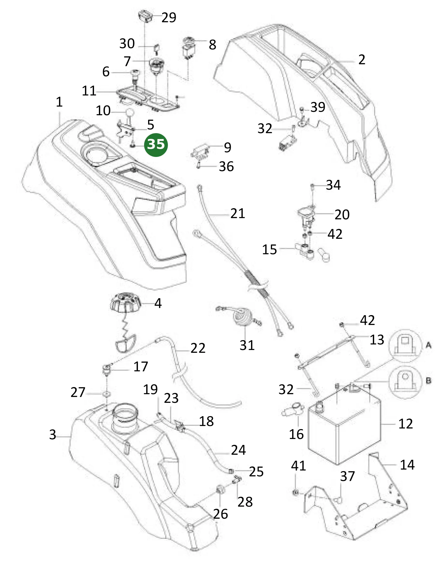 Position im Ersatzteilkatalog
