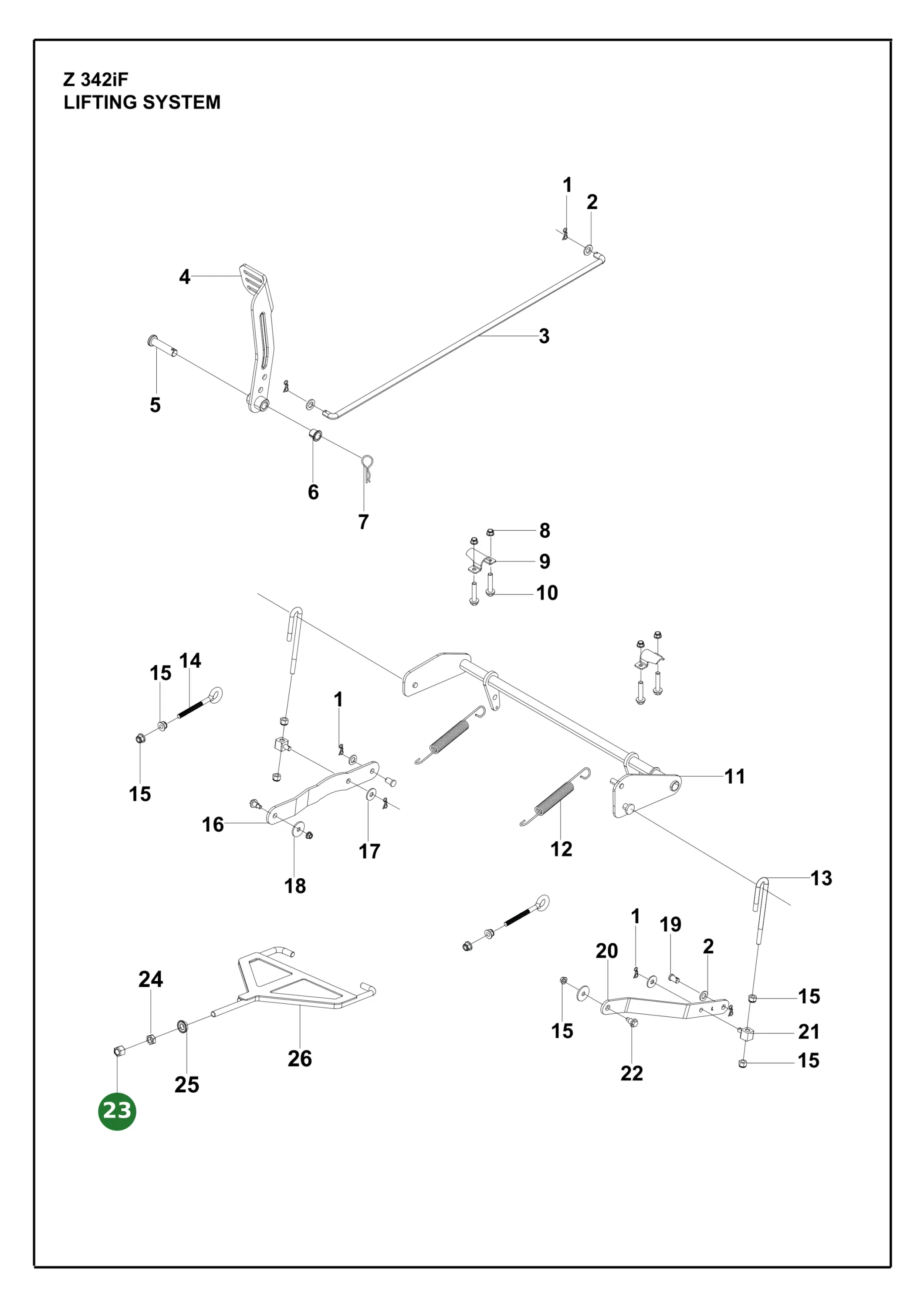 Position im Ersatzteilkatalog