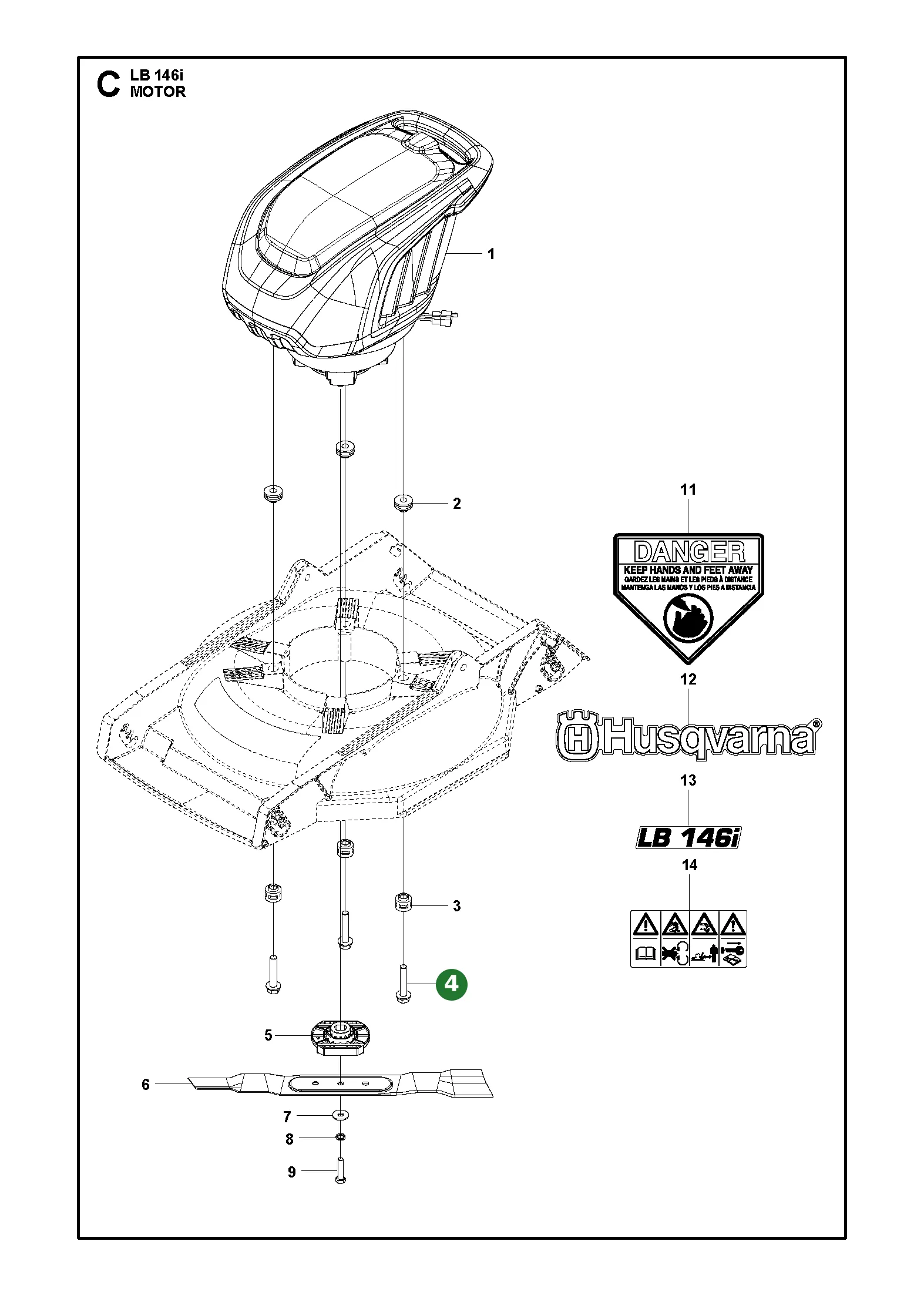 Position im Ersatzteilkatalog