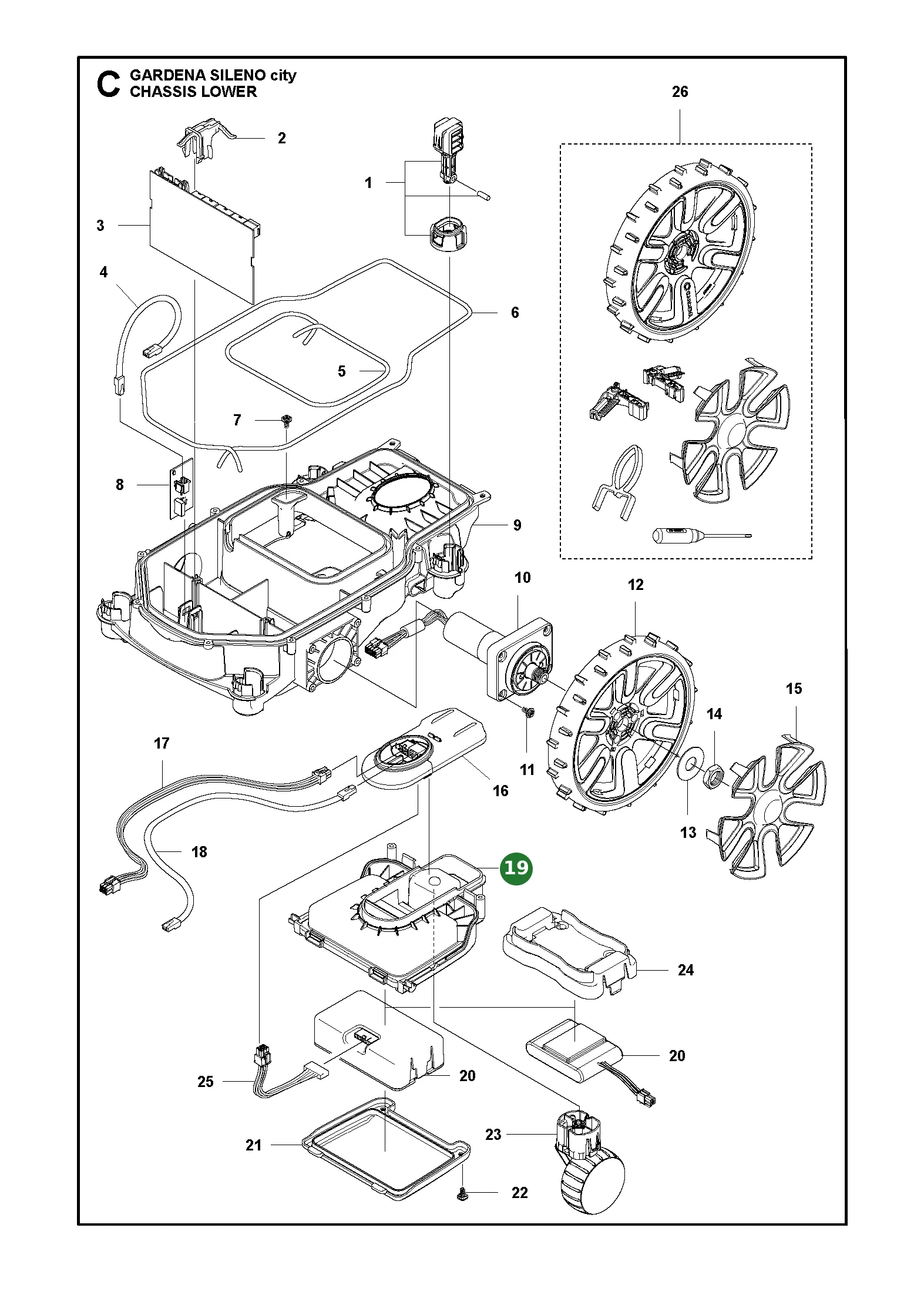 Position im Ersatzteilkatalog