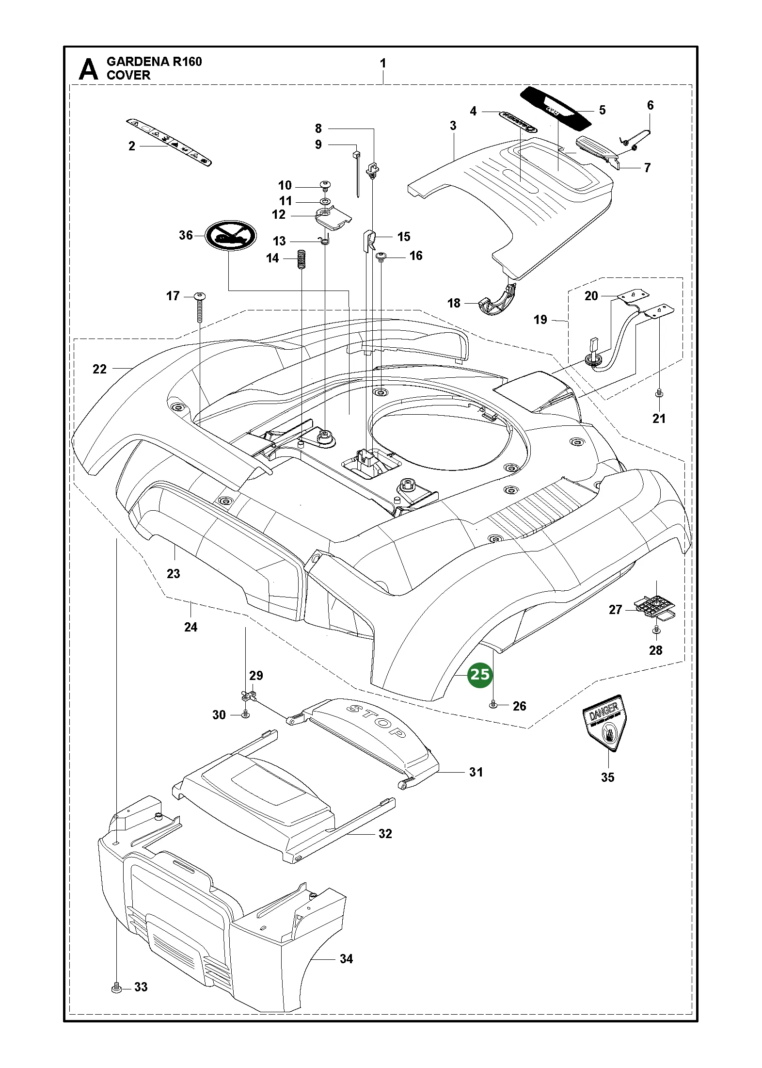Position im Ersatzteilkatalog