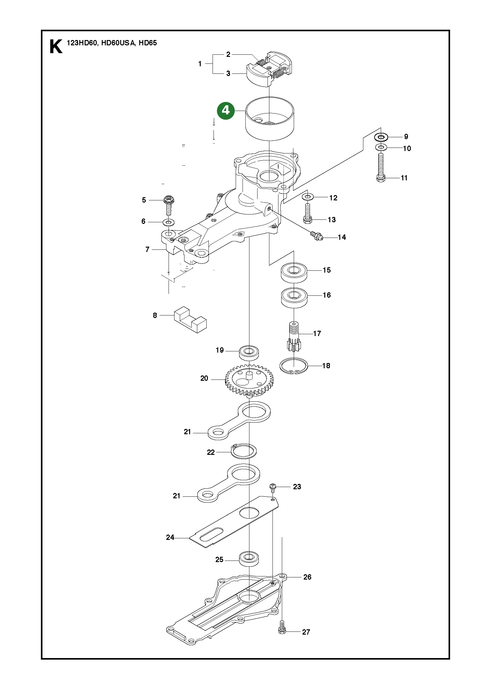 Position im Ersatzteilkatalog