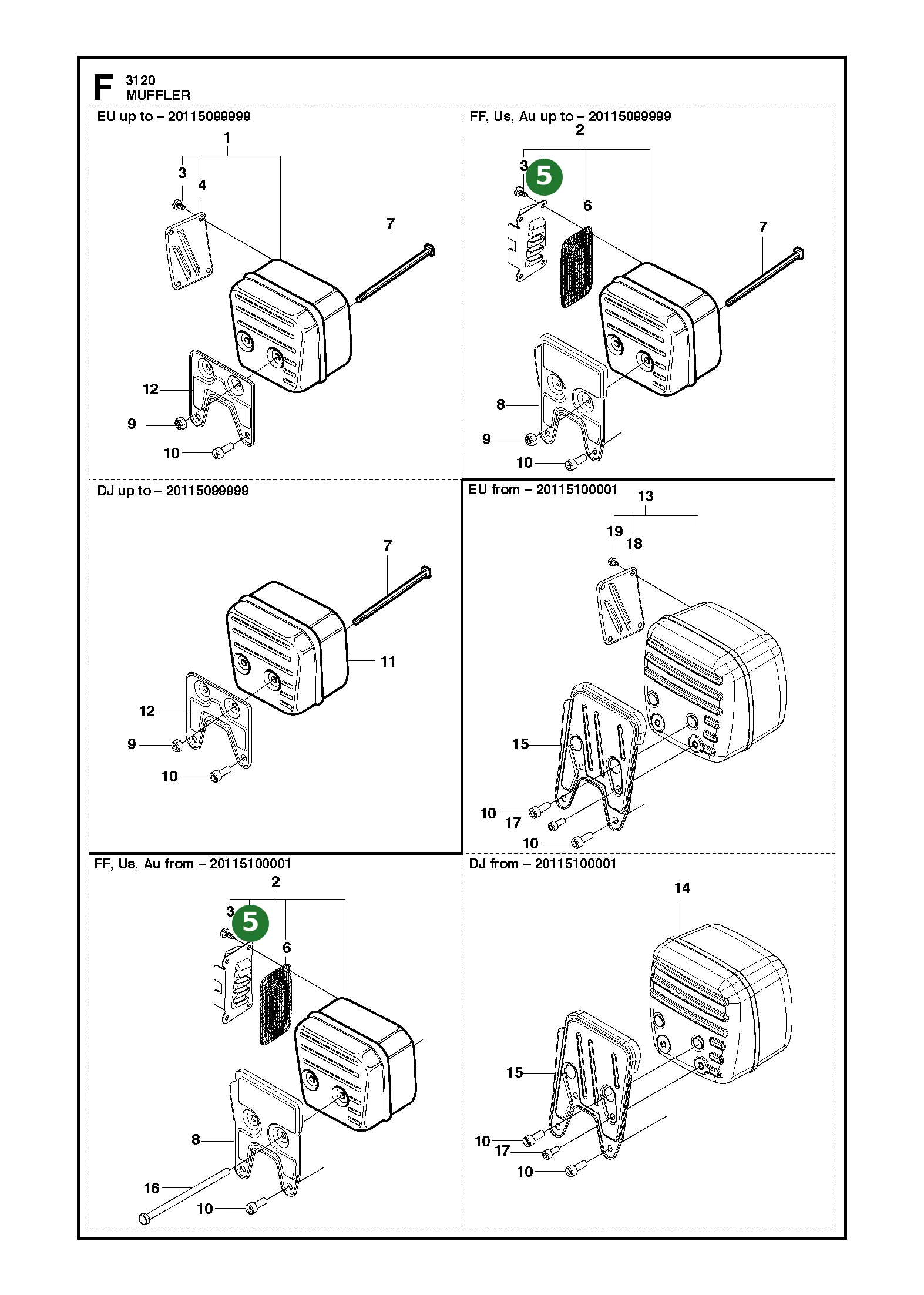Position im Ersatzteilkatalog