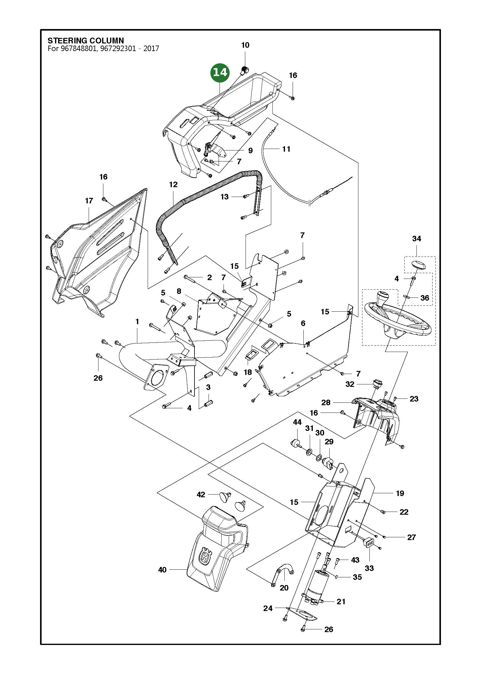 Position im Ersatzteilkatalog