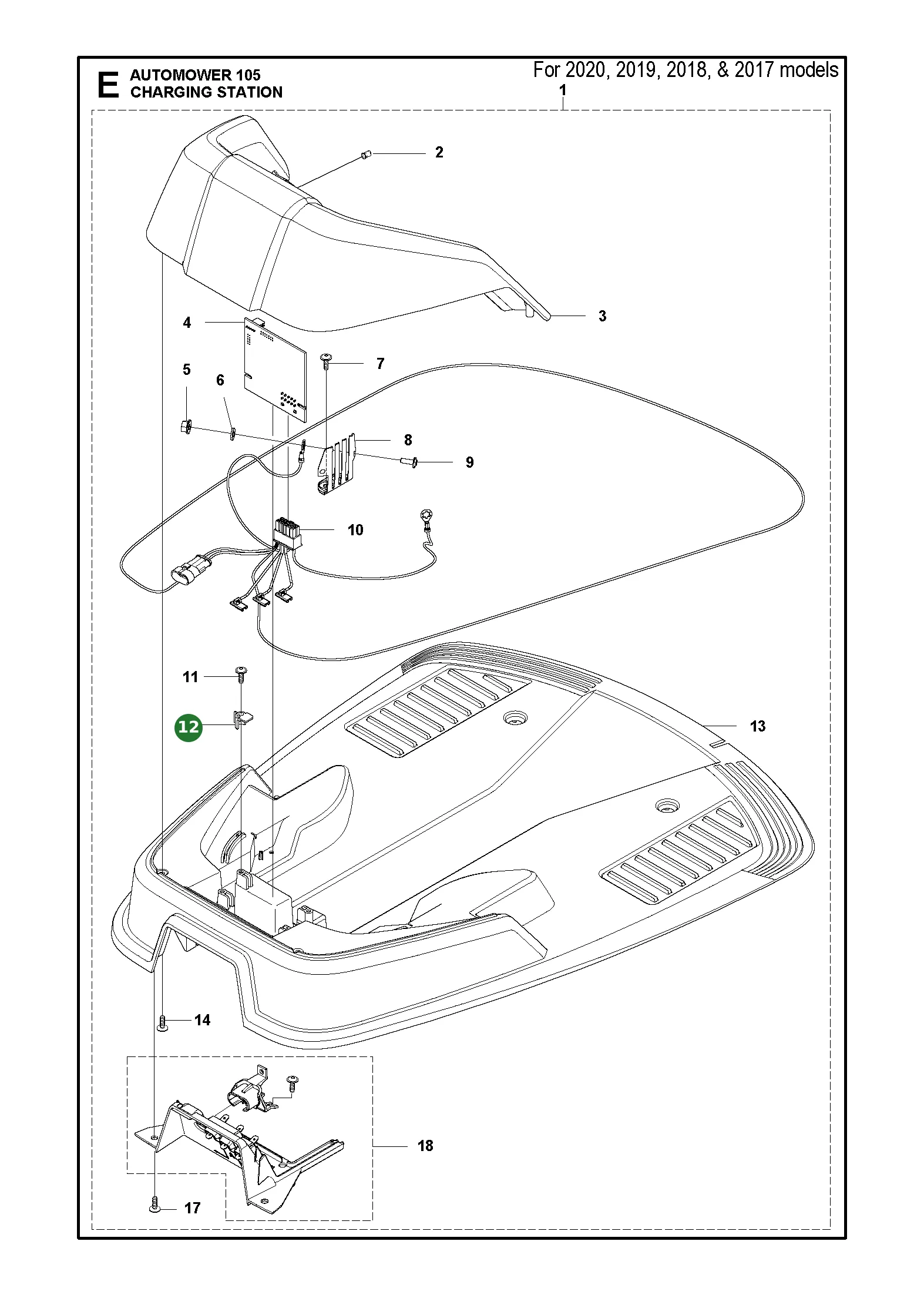 Position im Ersatzteilkatalog