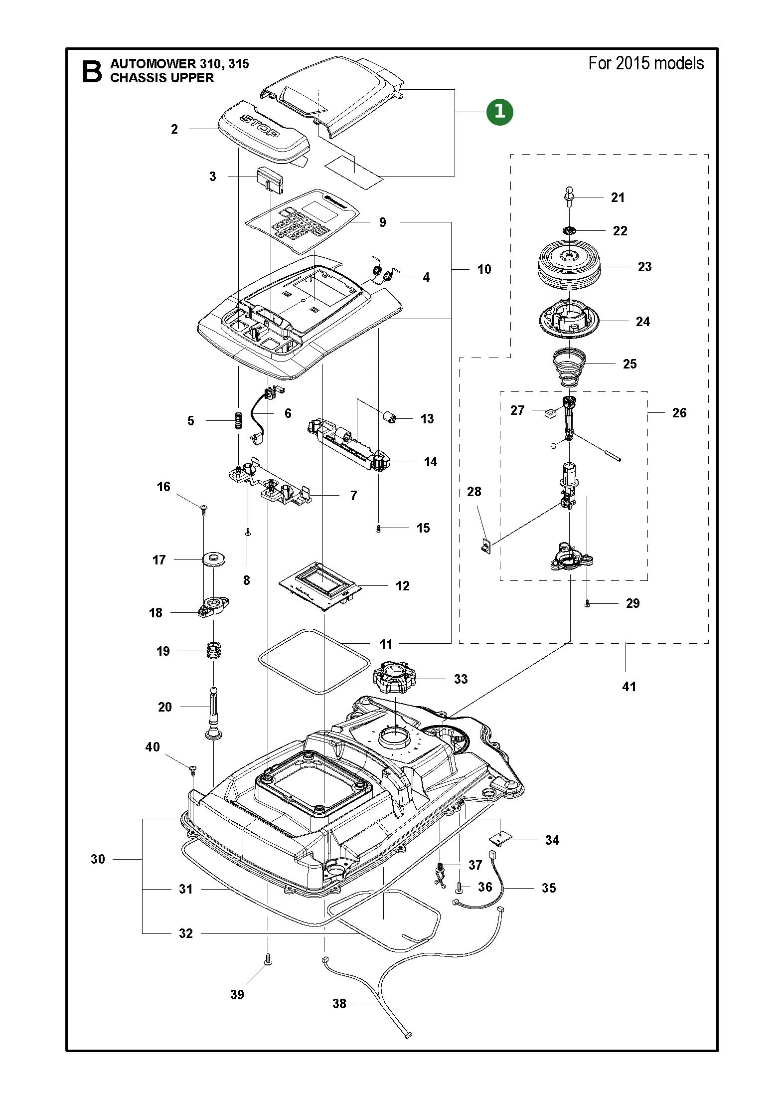 Position im Ersatzteilkatalog