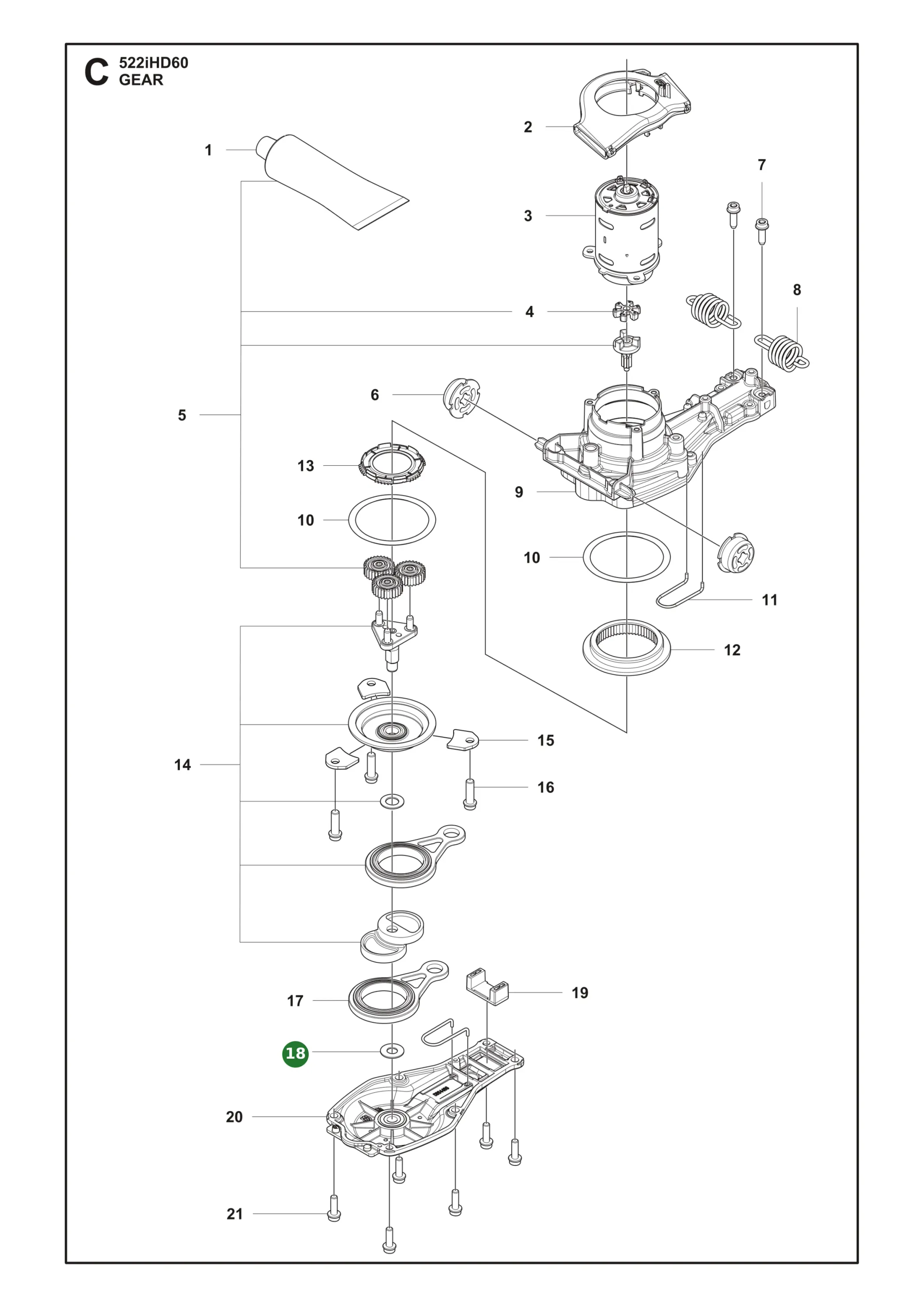 Position im Ersatzteilkatalog