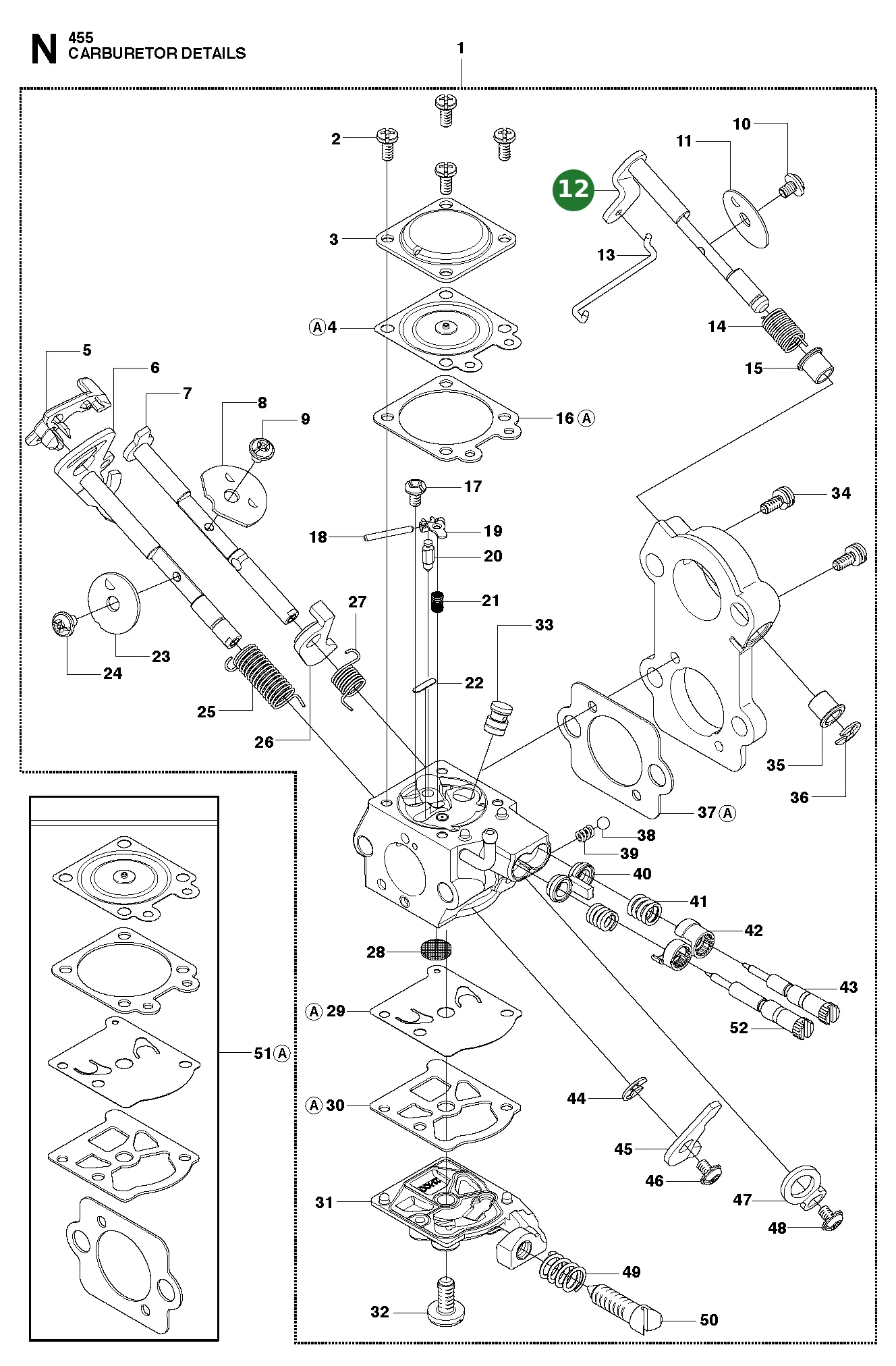 Position im Ersatzteilkatalog