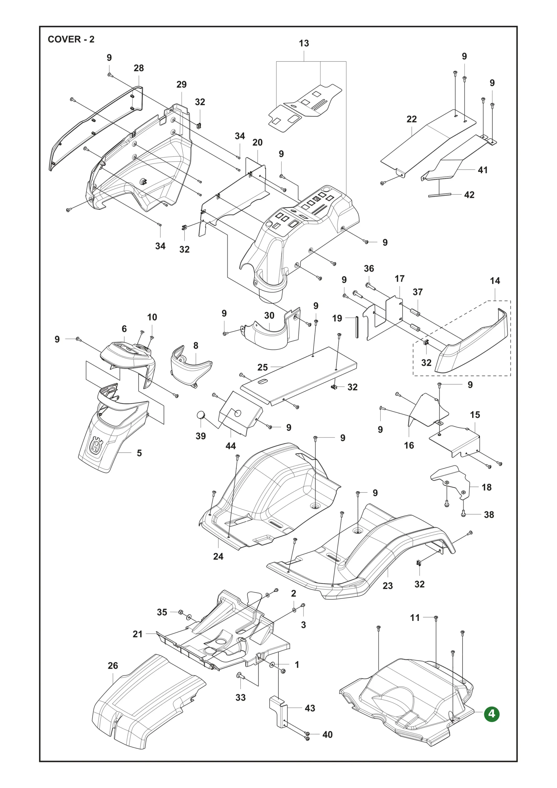 Position im Ersatzteilkatalog