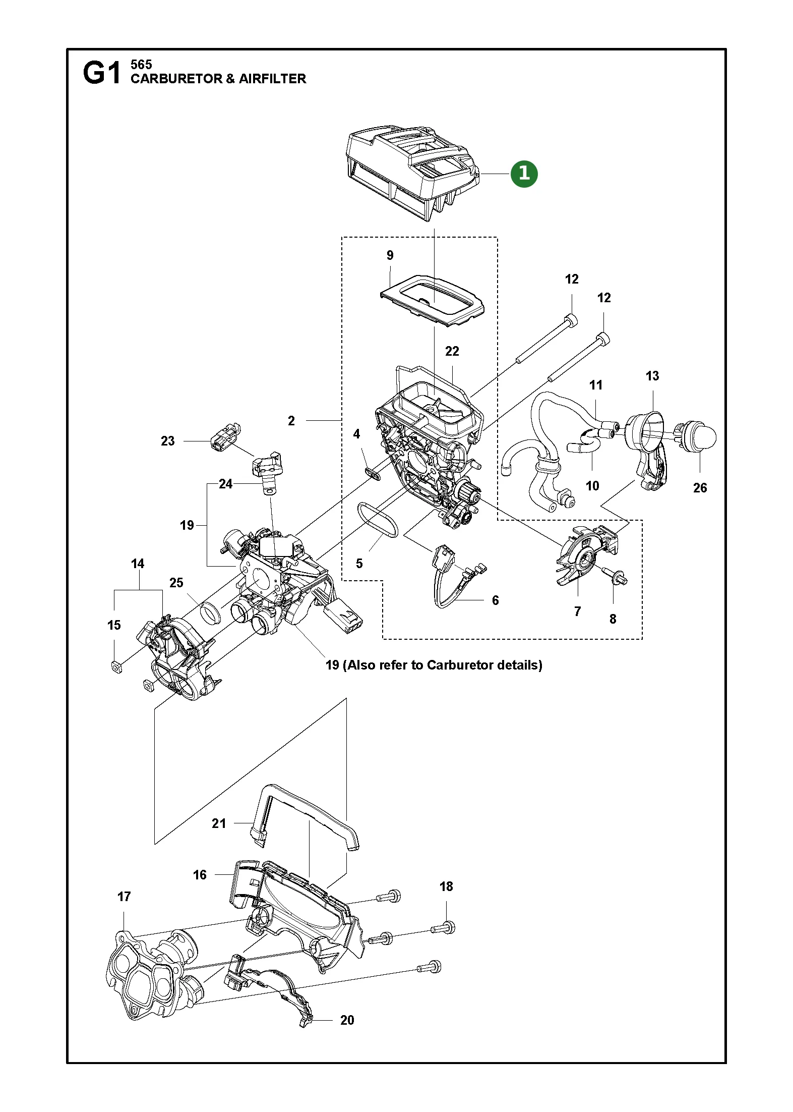 Position im Ersatzteilkatalog