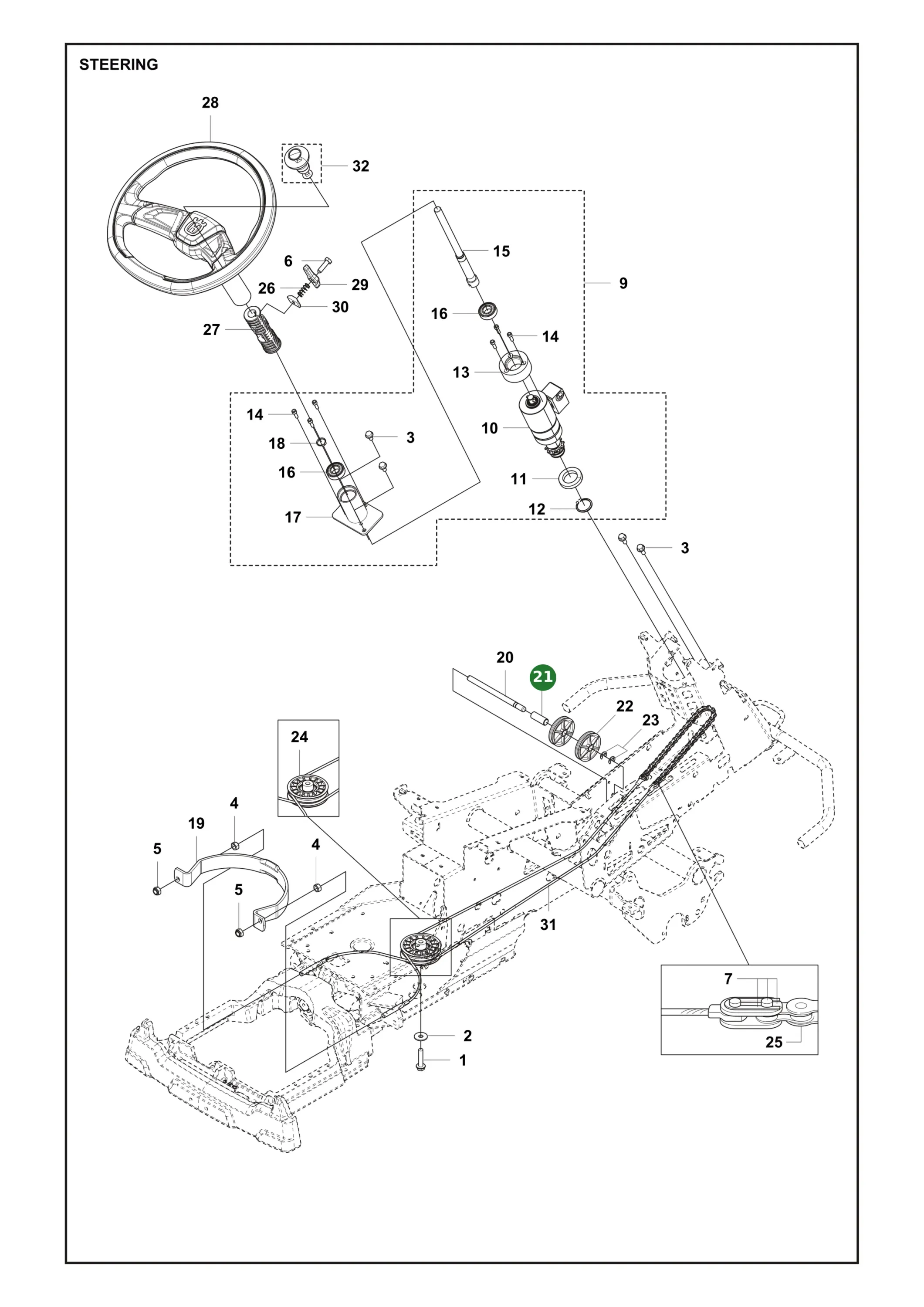 Position im Ersatzteilkatalog