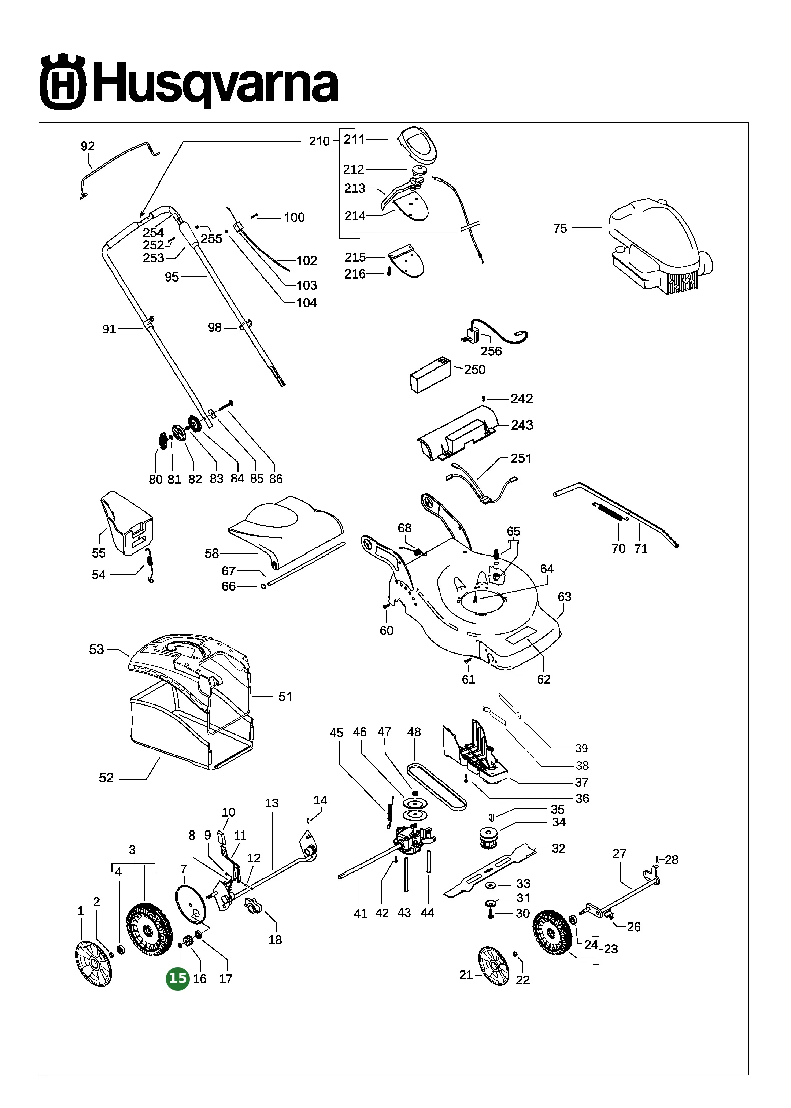 Position im Ersatzteilkatalog