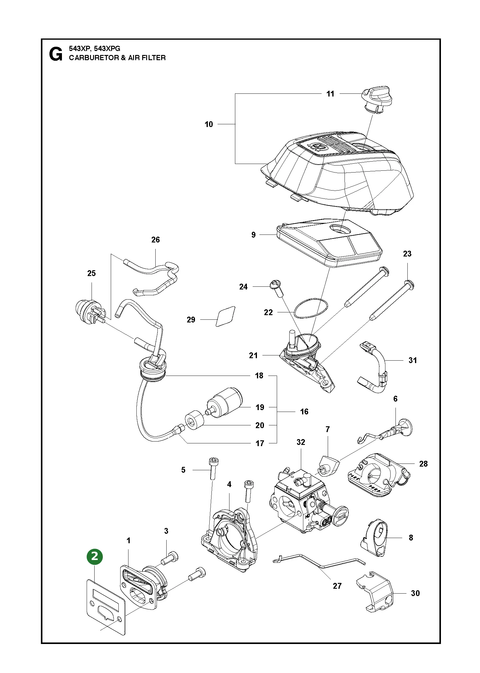 Position im Ersatzteilkatalog