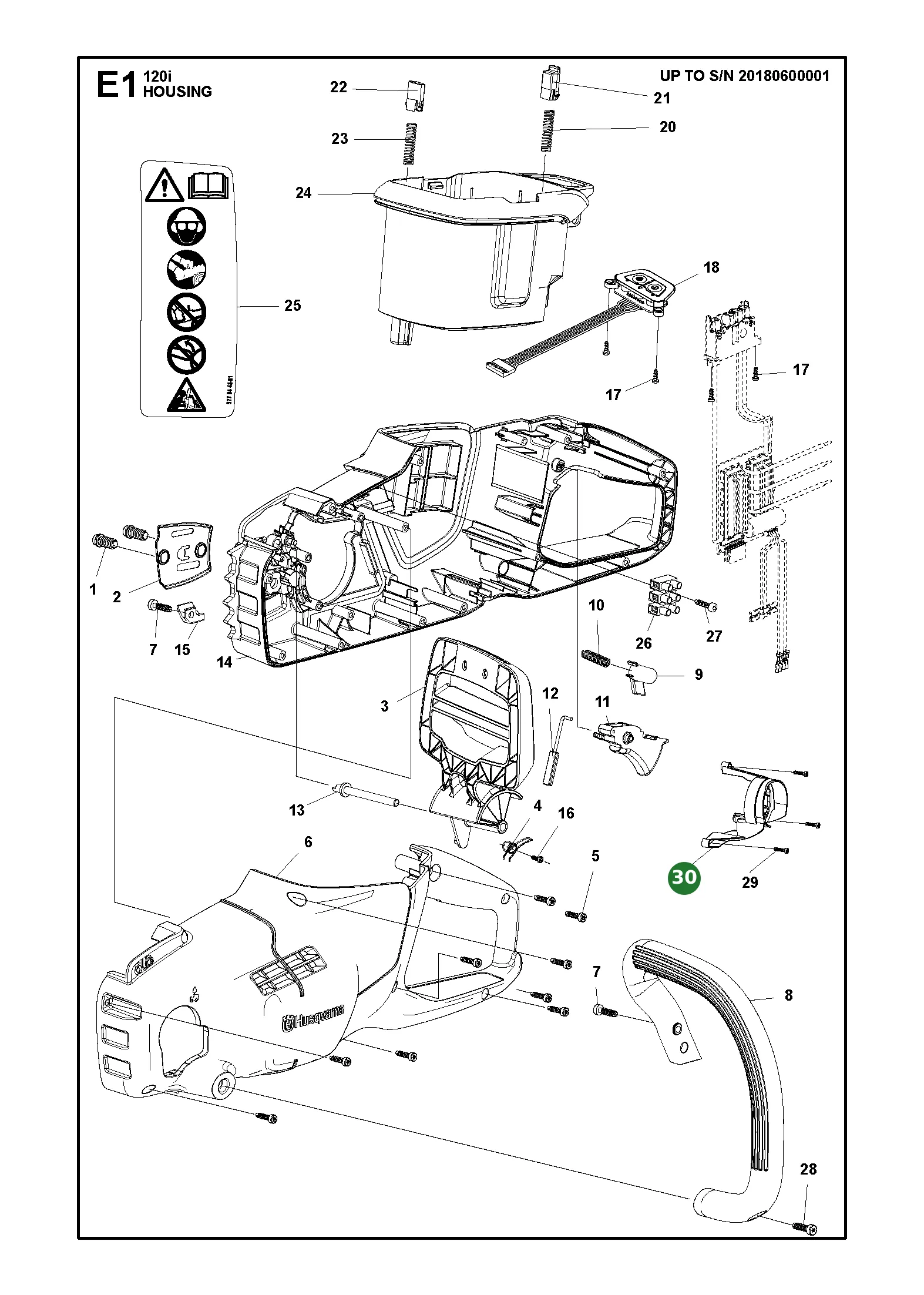 Position im Ersatzteilkatalog