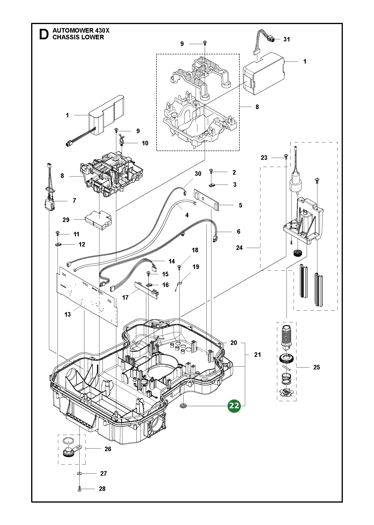 Position im Ersatzteilkatalog